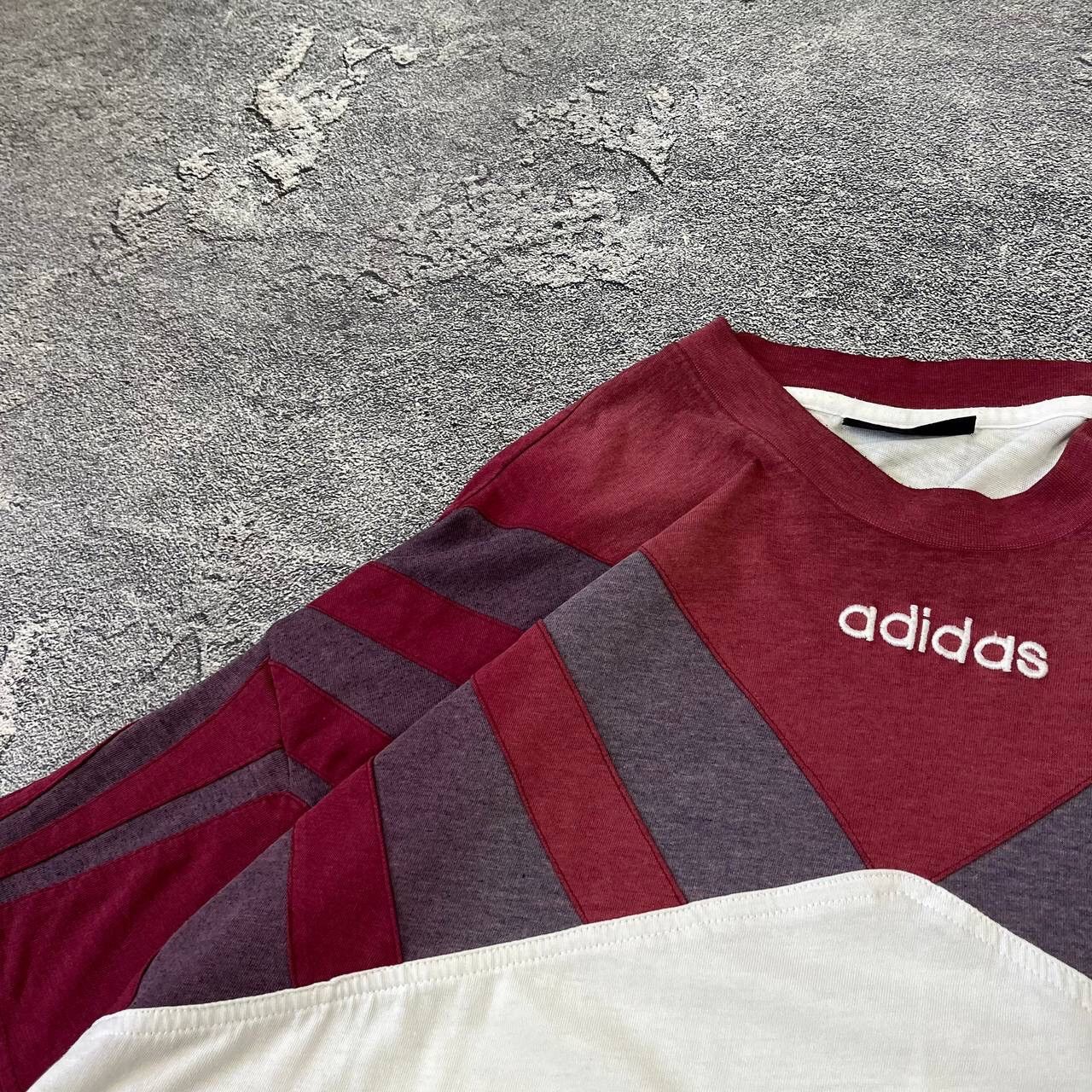 Adidas Vintage 90's Adidas Template Football Shirt Soccer Jersey Size US M / EU 48-50 / 2 - 12 Thumbnail