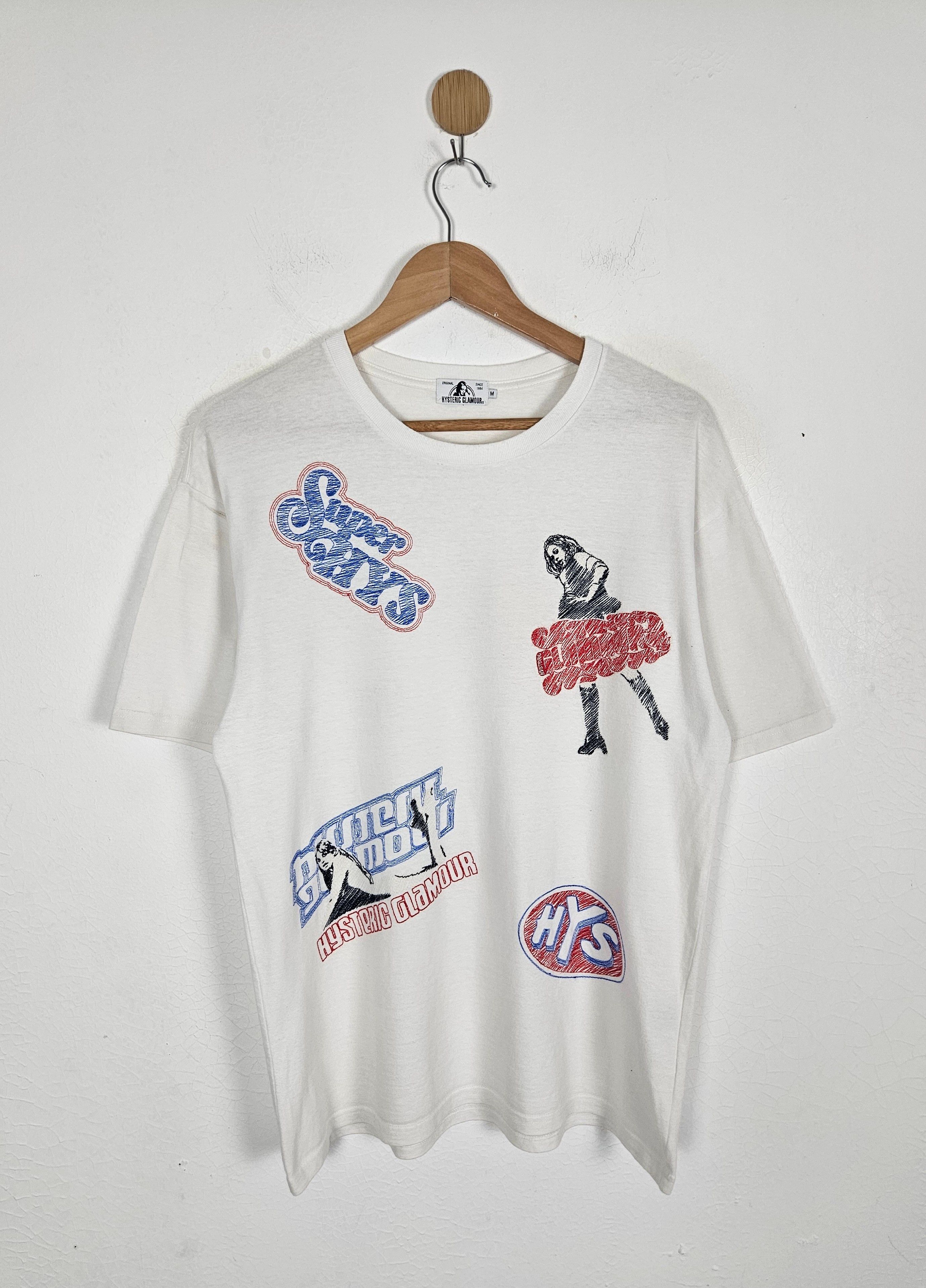 Hysteric Glamour Hysteric Glamour STP logo parody shirt Size US M / EU 48-50 / 2 - 1 Thumbnail