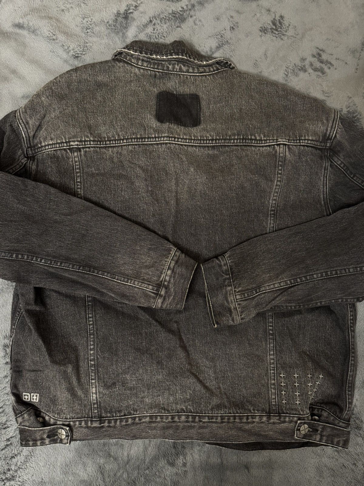 Ksubi Ksubi Black Denim Jacket Size US XL / EU 56 / 4 - 4 Thumbnail