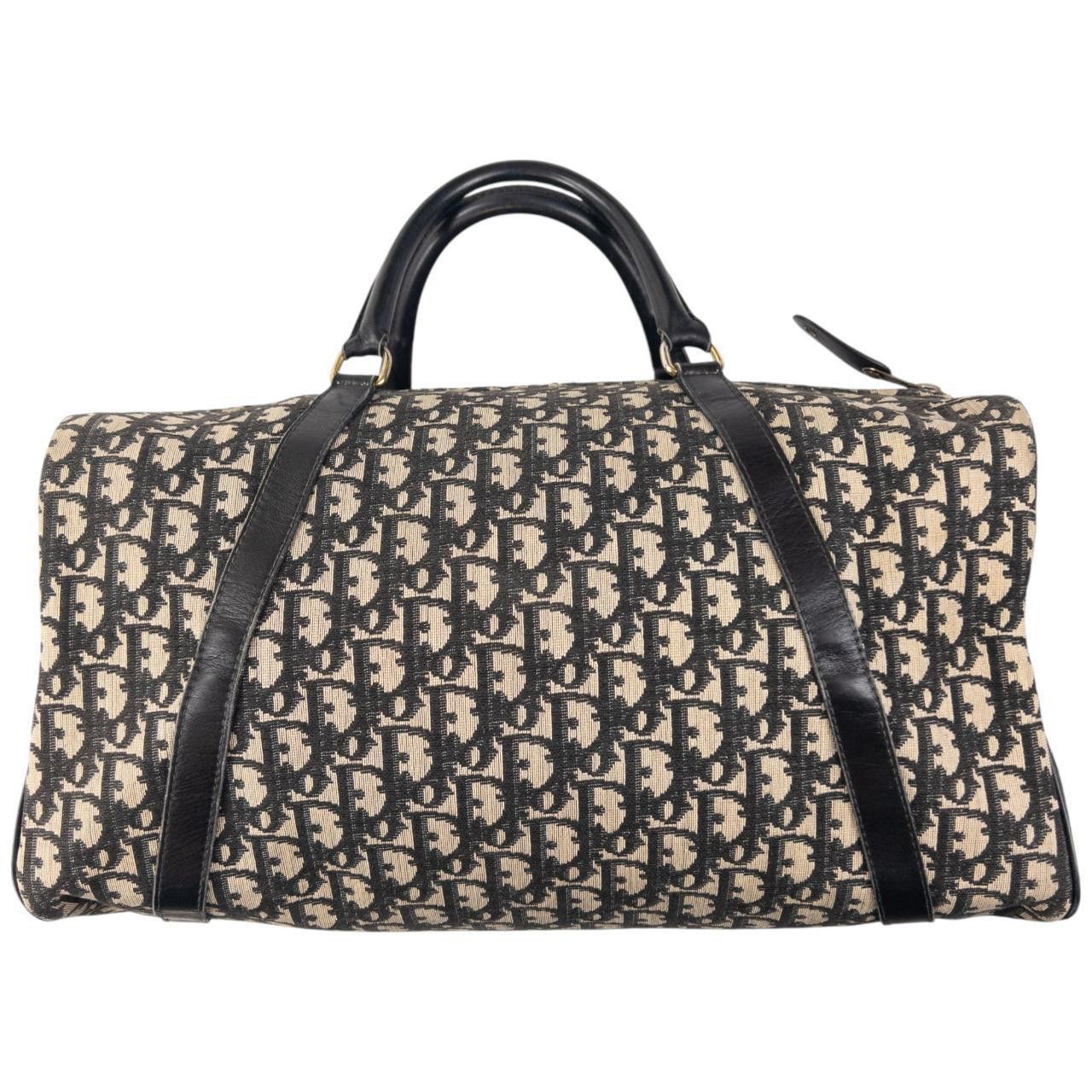 Dior Vintage Dior Monogram Luggage Bag Size ONE SIZE - 2 Thumbnail