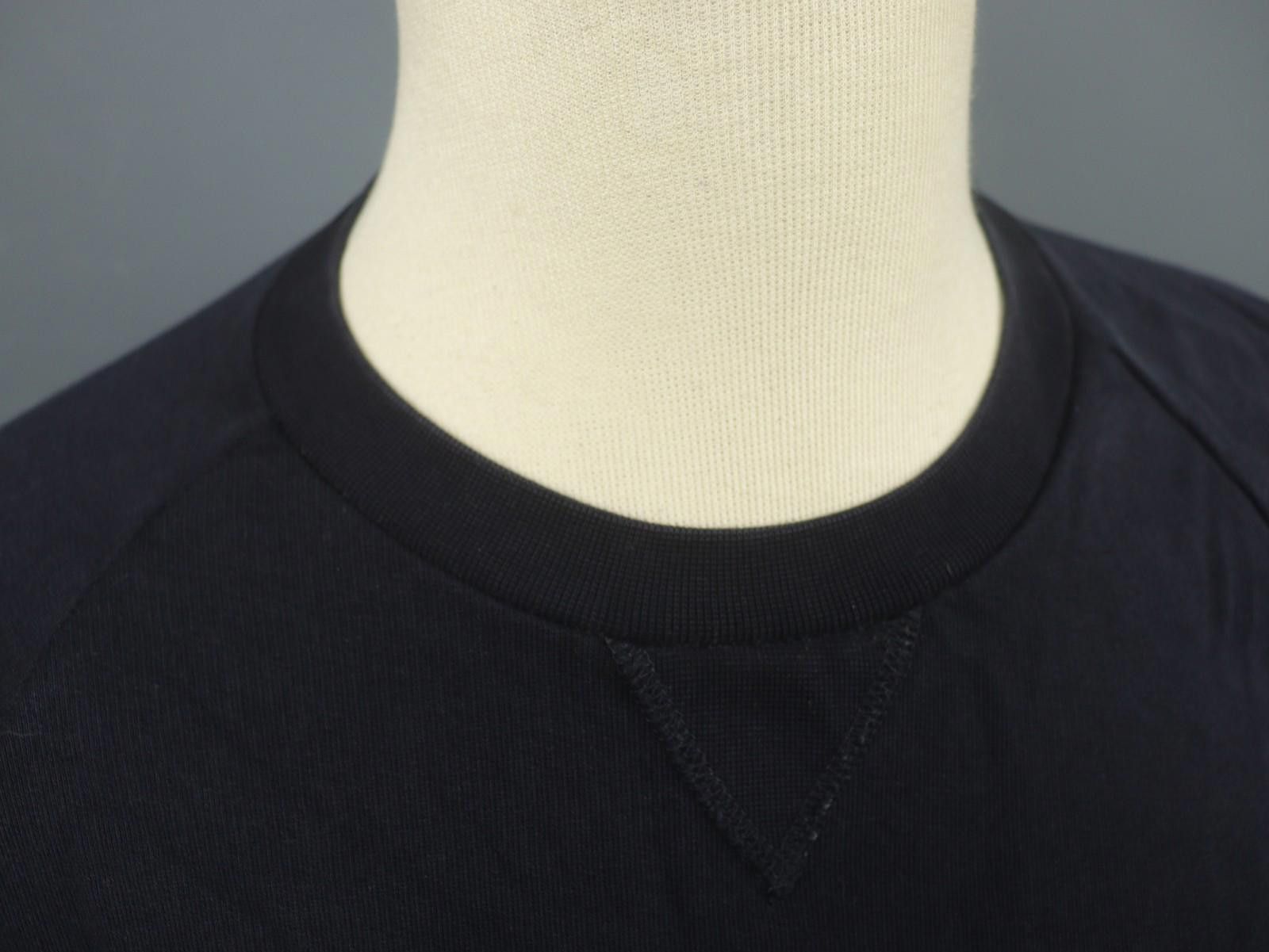 Sandro Sandro Navy Crew Neck Ribbed Pullover Sweatshirt Size XL Size XL / US 12-14 / IT 48-50 - 5 Thumbnail