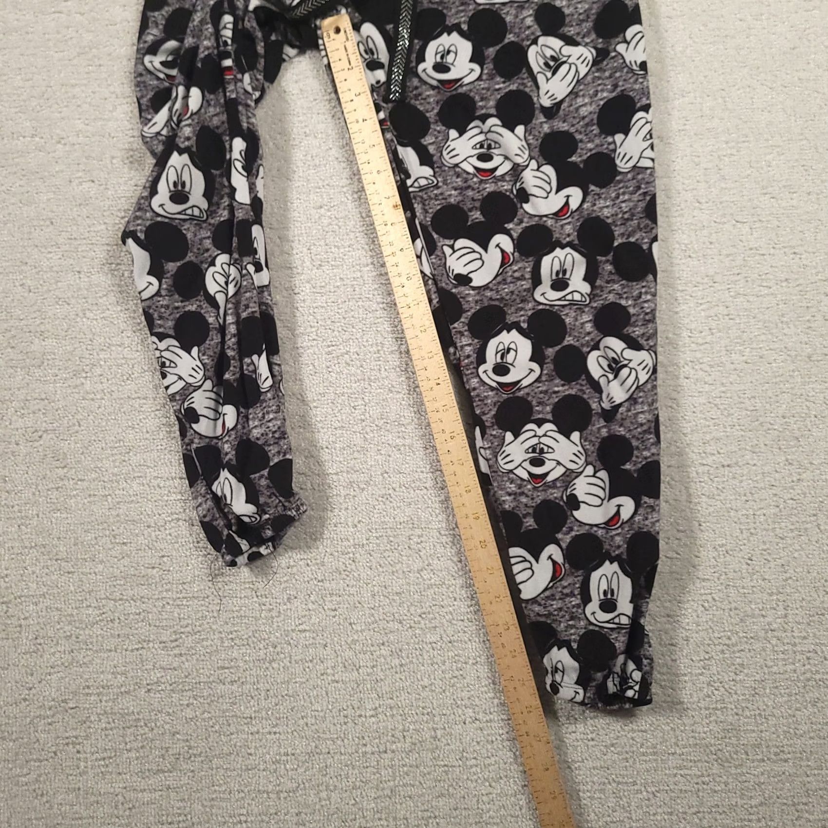 Disney VINTAGE? No — Disney Women’s Gray Mickey Mouse Sleep Pants Loungewear Pajama Bottoms Medium Size 32" / US 10 / IT 46 - 5 Thumbnail