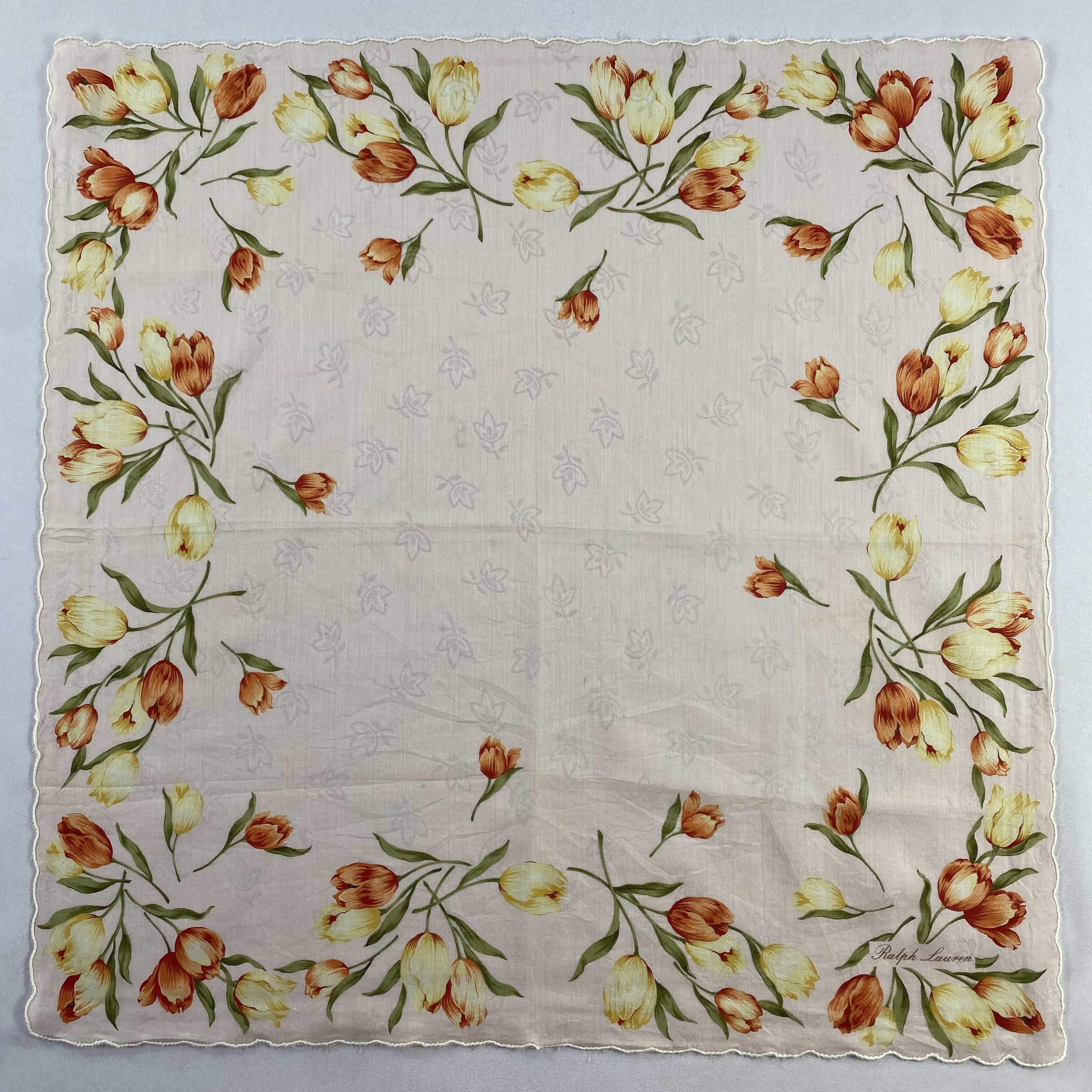 Ralph Lauren × Vintage Ralph Lauren Handkerchief / Neckerchief / Bandana-P640 Size ONE SIZE - 1 Thumbnail