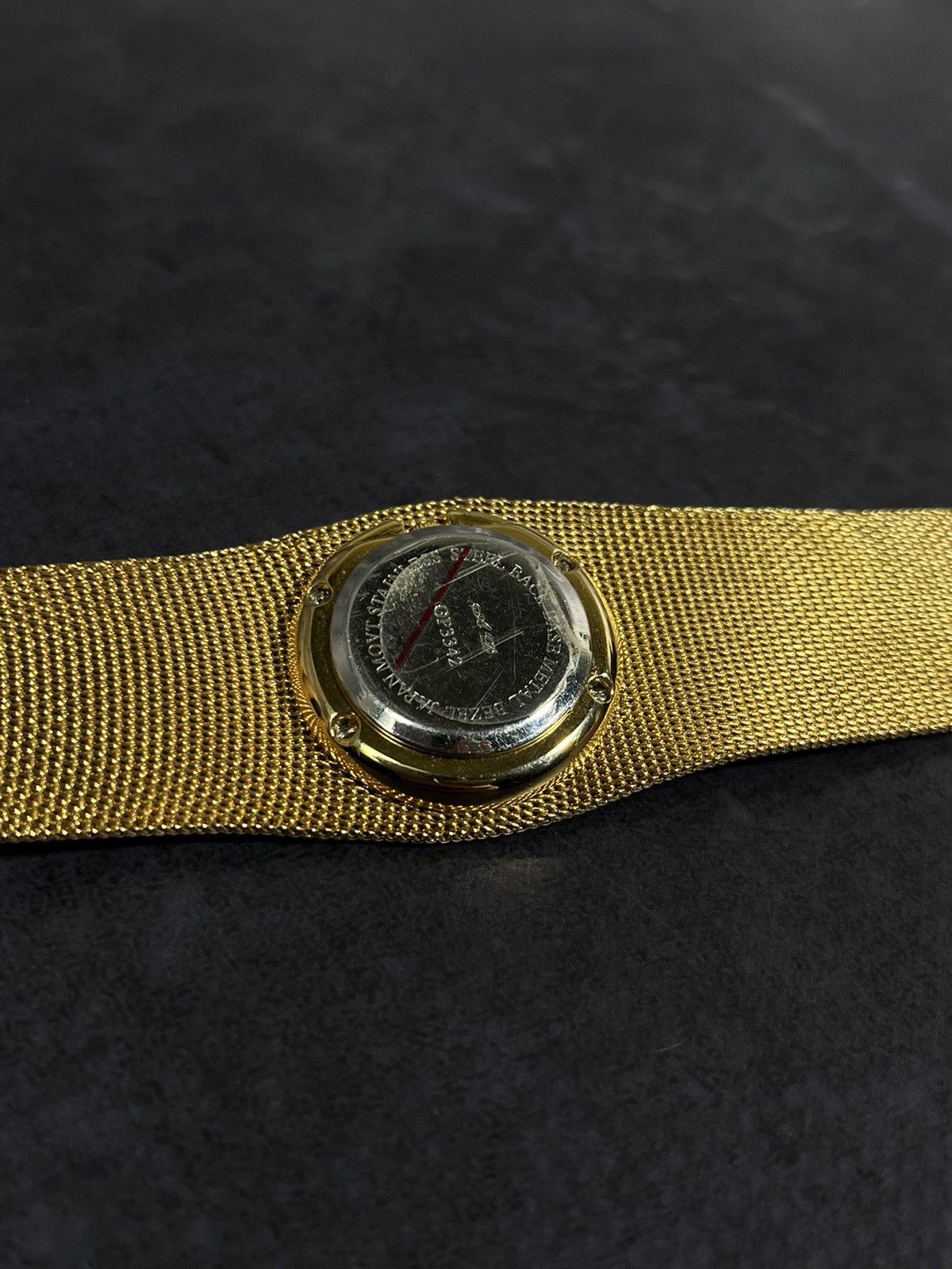Hysteric Glamour Minimalist BCDZZ Gold Mesh Watch Japanese Quartz Size ONE SIZE - 7 Thumbnail
