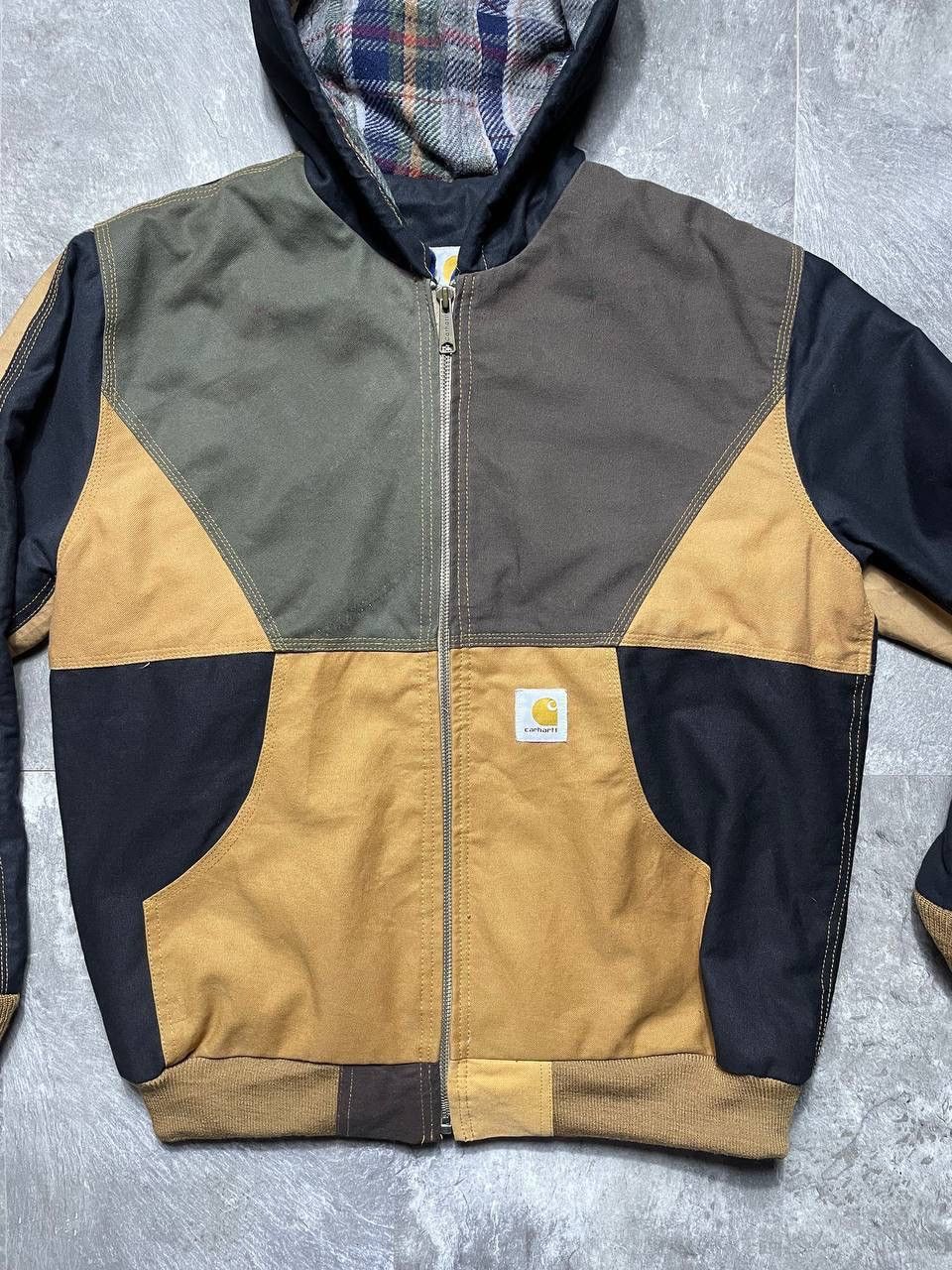 Carhartt Carhartt Reworked Custom Active Detroid Jacket Work 90s Y2k Size US M / EU 48-50 / 2 - 2 Thumbnail