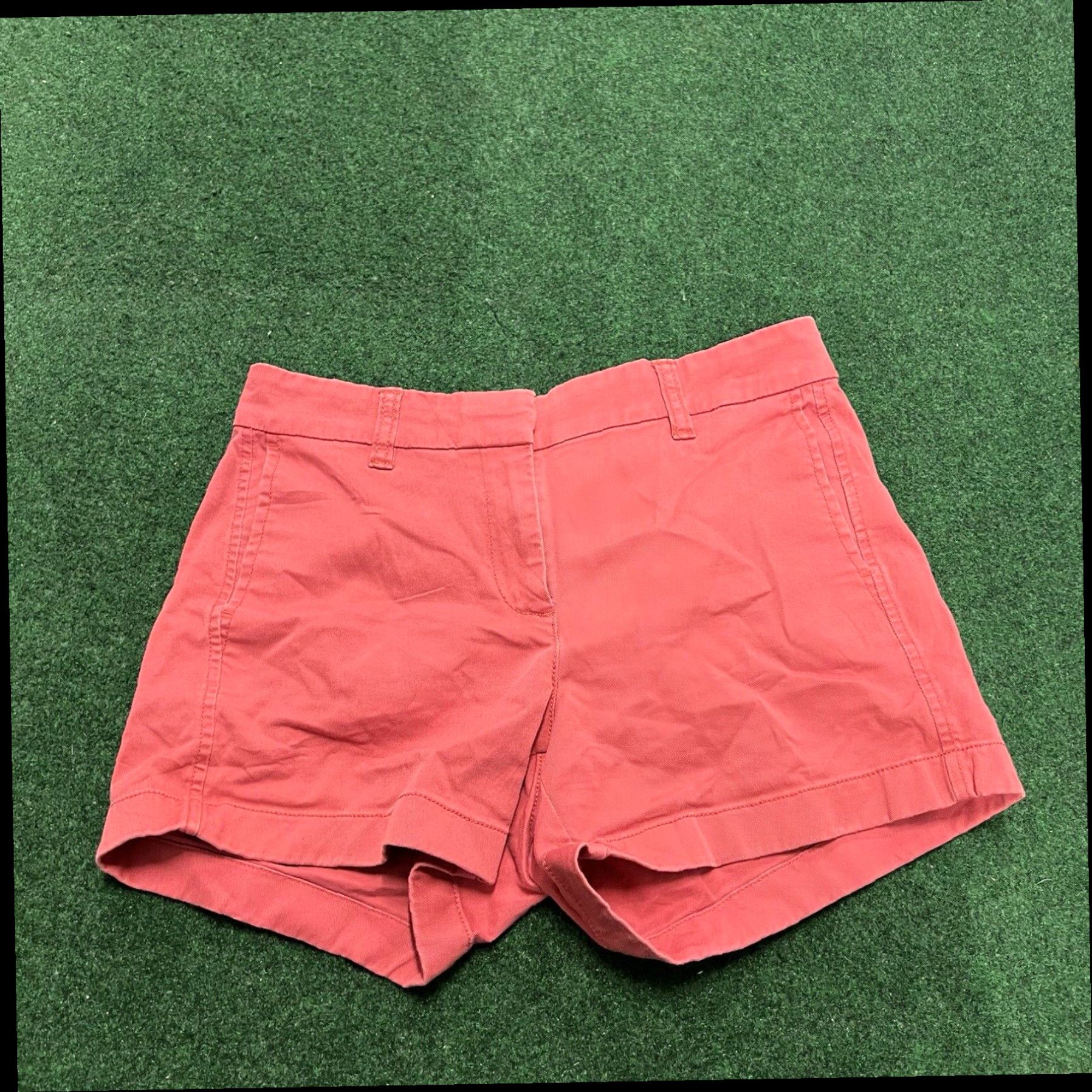 J.Crew J.Crew Women's Chino Shorts Pink Size 2 Summer Beach Ocean Walking Size 26" / US 2 / IT 38 - 1 Thumbnail