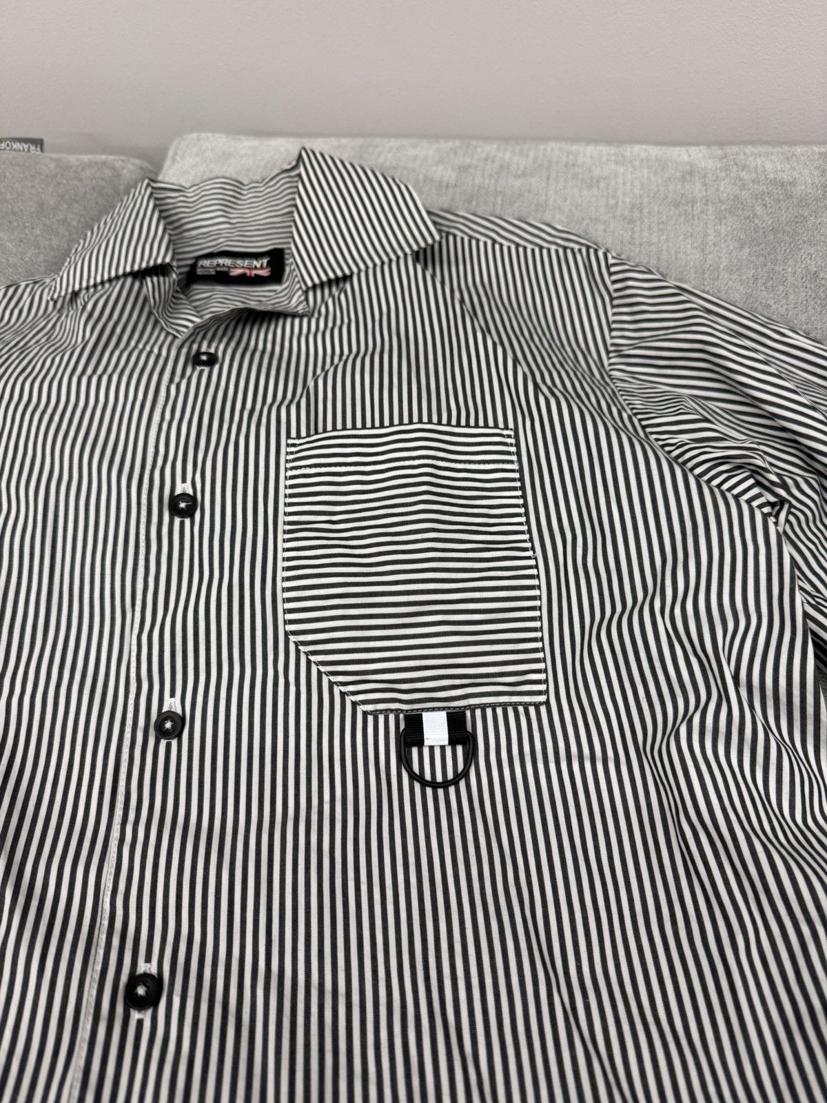 Represent Clo. Represent Work Stripe Shirt Size US M / EU 48-50 / 2 - 4 Thumbnail