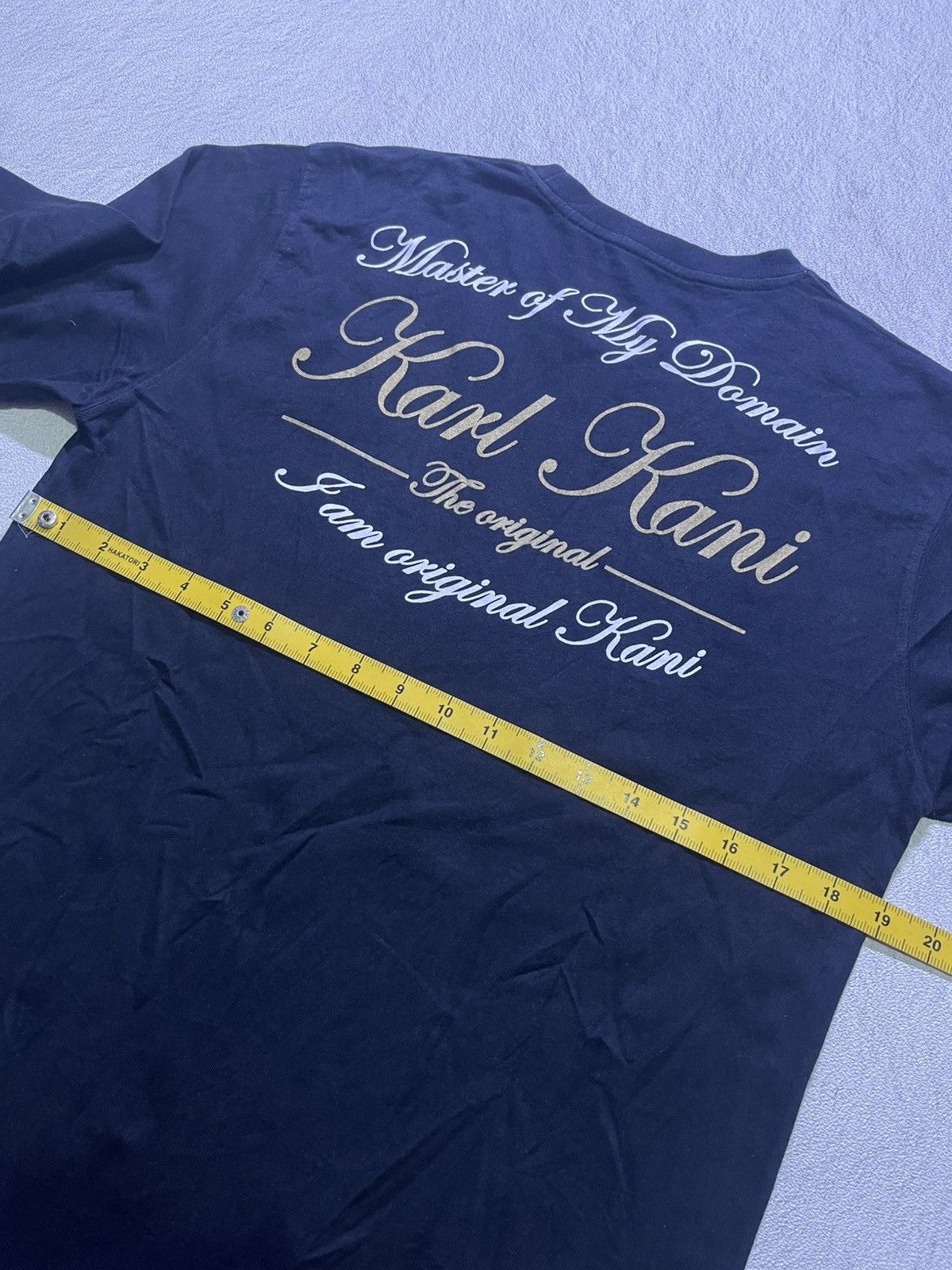 Japanese Brand Y2K KARL KANI long sleeve tshirt Size US M / EU 48-50 / 2 - 11 Thumbnail