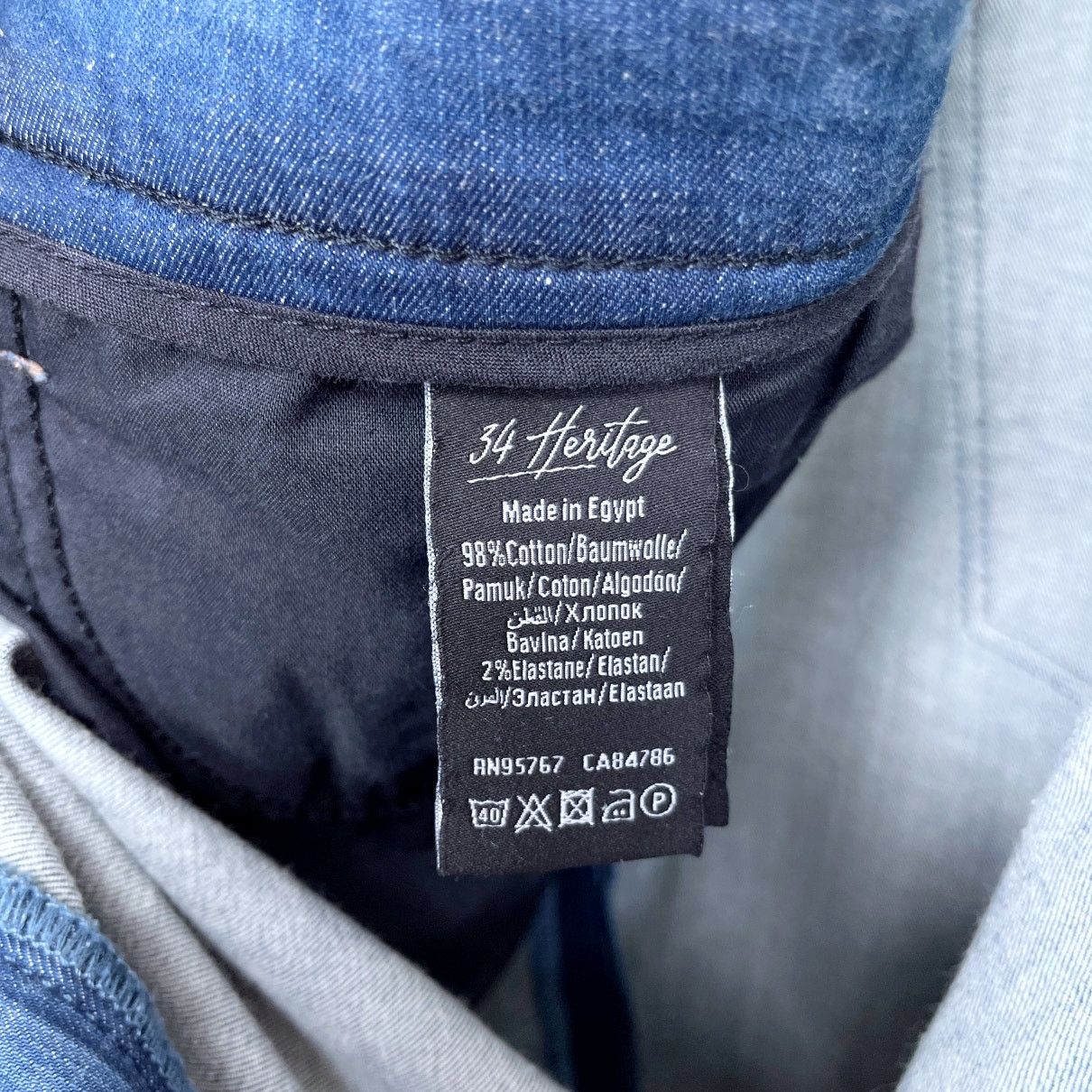 34 Heritage 34 Heritage Charisma Relaxed Straight Jeans Medium Men 50x34 Size US 44 / EU 60 - 8 Thumbnail