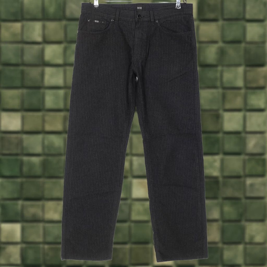 Hugo Boss HUGO BOSS Texas Pants Trousers Men W36 L32 Striped Regular Straight DZ5814 Size US 36 / EU 52 - 1 Thumbnail