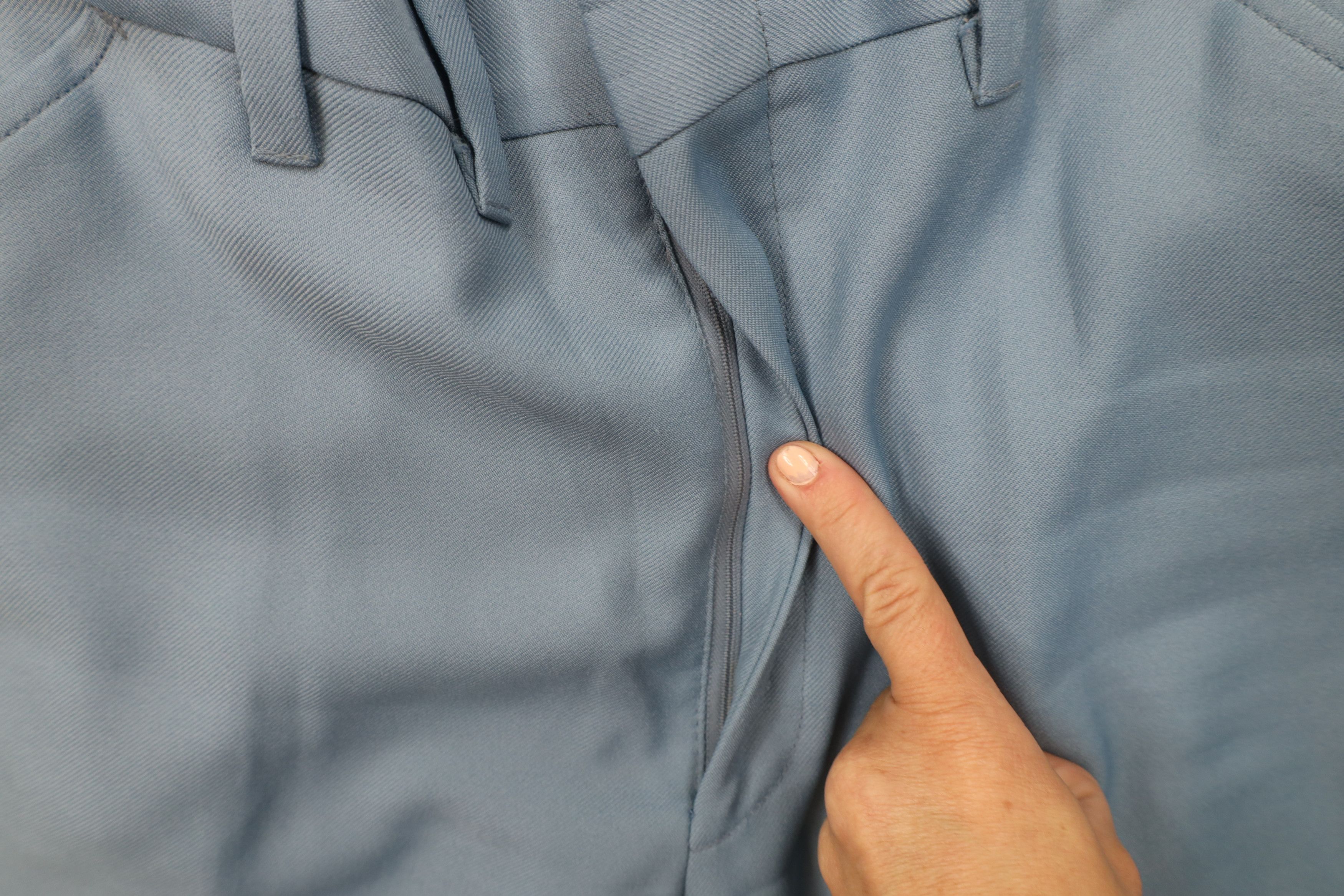 Vintage Vintage 70s Streetwear Chino Pants Carolina Blue USA Size US 36 / EU 52 - 5 Thumbnail