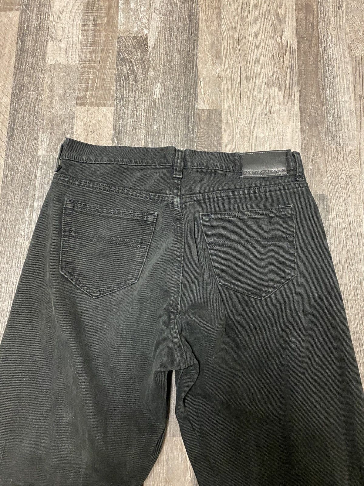DKNY Vintage 90’s DKNY Black Denim Jeans Pants Relaxed Fit Baggy Size US 32 / EU 48 - 7 Thumbnail
