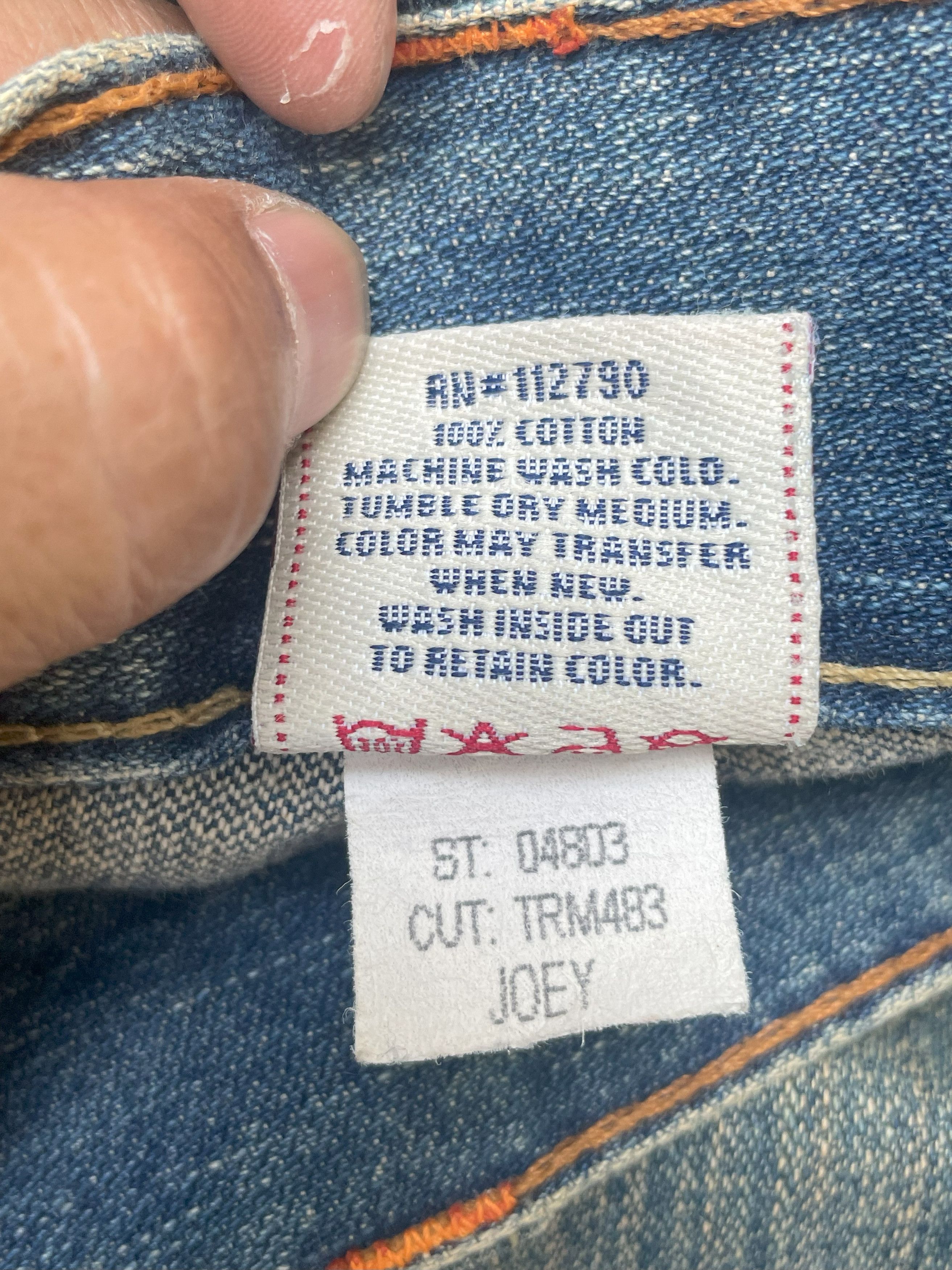 True Religion Vintage True Religion Distresed Size US 33 - 16 Thumbnail