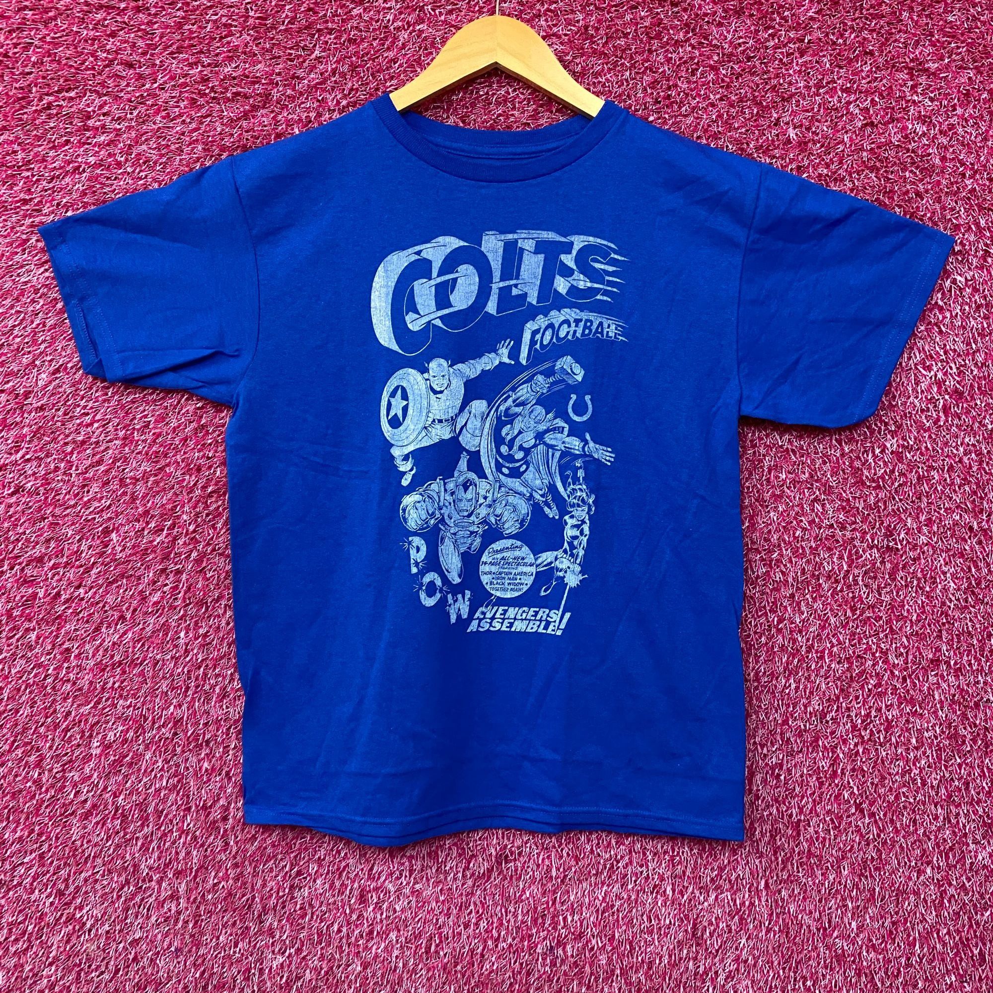 Junk Food Junk Food X Marvel The Avengers Lineup Indianapolis Colts T- Size US XL / EU 56 / 4 - 1 Thumbnail