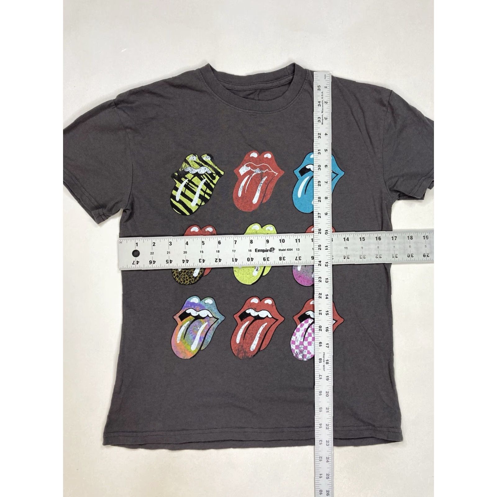 Vintage VINTAGE The Rolling Stones Graphic T-shirt Women XS Gray Short Sleeve Music Size XS / US 0-2 / IT 36-38 - 5 Thumbnail