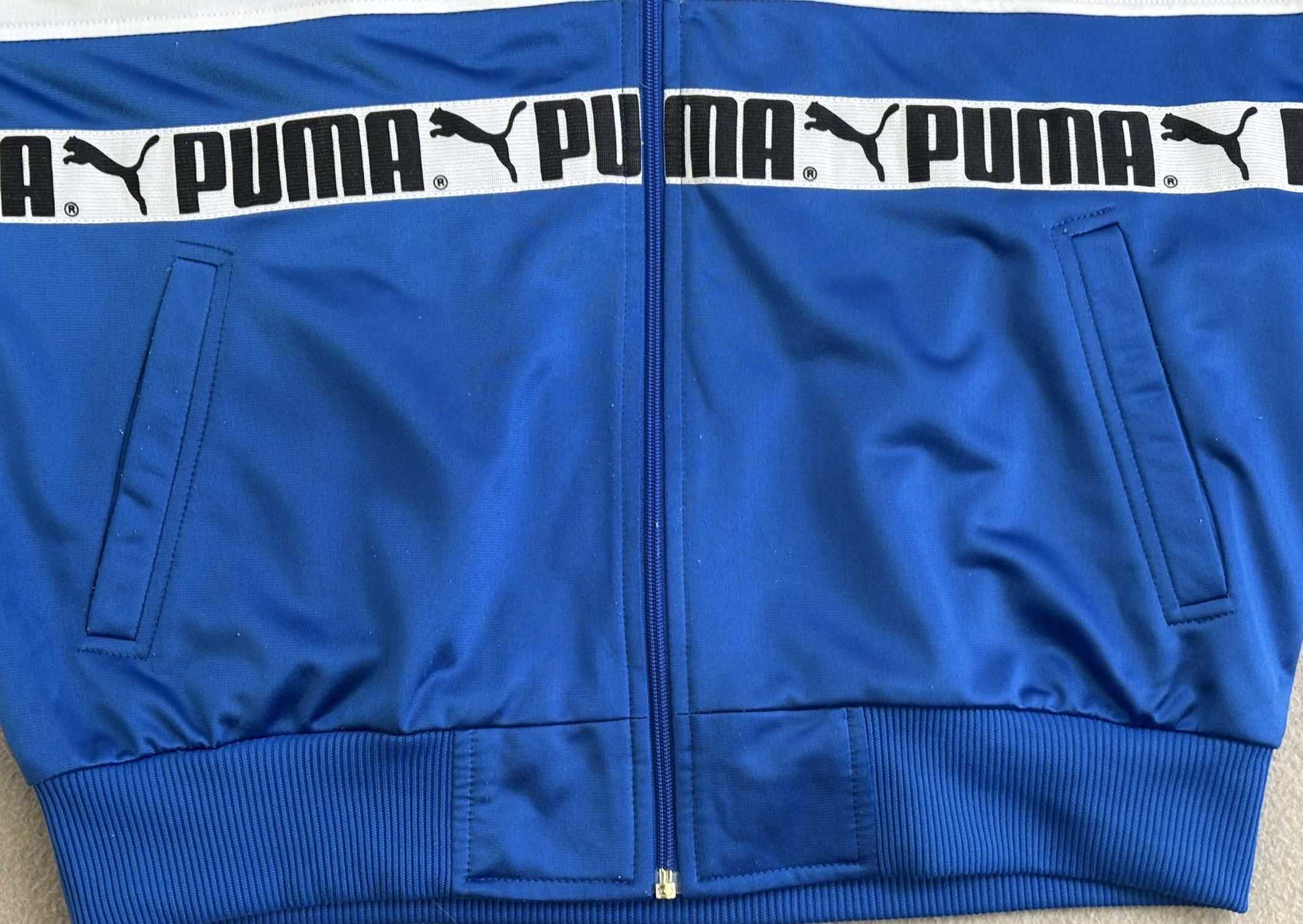 Puma × Vintage Kristianstads FF Puma Football Sweatshirt vintage size XL Size US XL / EU 56 / 4 - 8 Thumbnail