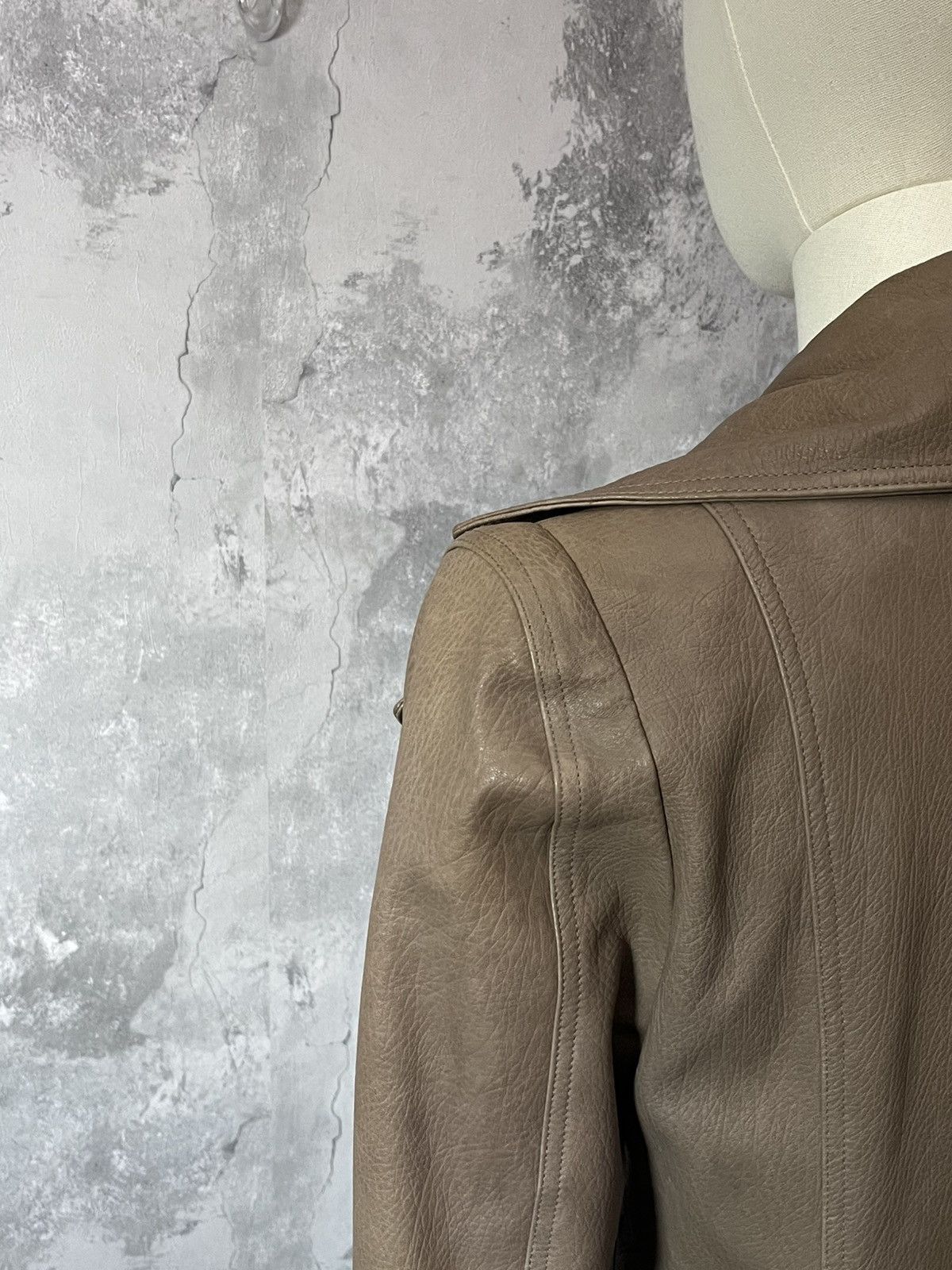 plein sud Plein Sud leather asymetrical coat 00s Size M / US 6-8 / IT 42-44 - 13 Thumbnail