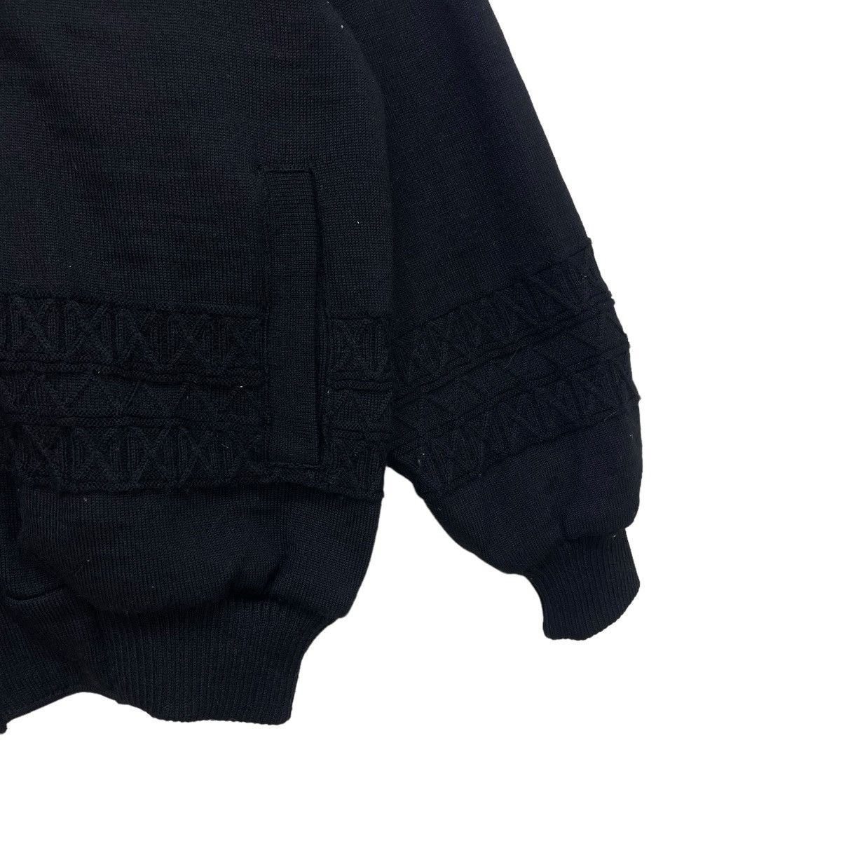 Other Japanese Brand Giovanuomo Knit Big Logo Jacket Size US M / EU 48-50 / 2 - 7 Thumbnail