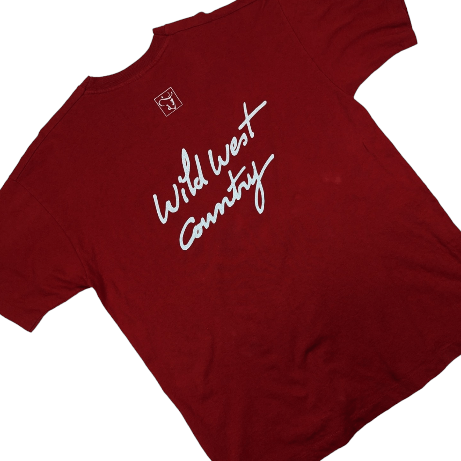 Cowboy Equipment Vintage 90' s WILD WEST Country Cowboy Country T-Shirt Size US XL / EU 56 / 4 - 7 Thumbnail