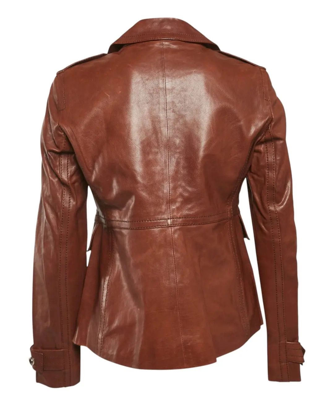 Gucci S/S 2008 LEATHER JACKET BY FRIDA GIANNINI Size S / US 4 / IT 40 - 2 Thumbnail