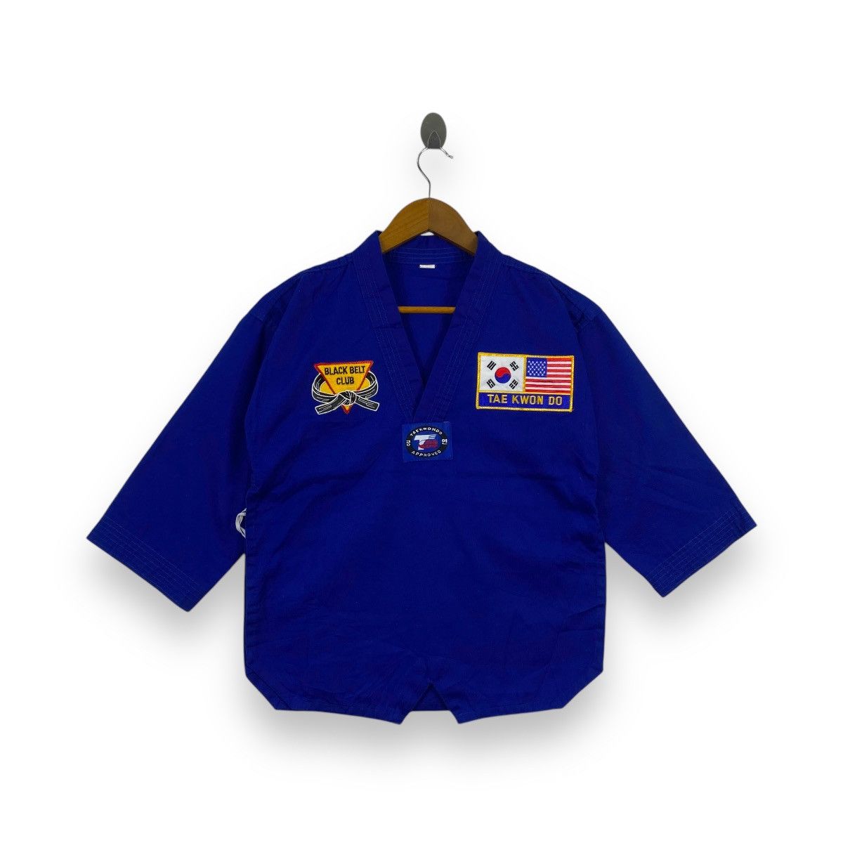 Vintage Vintage TAEKWONDO UNIFORM NTC Black Belt Club Jacket Size S / US 4 / IT 40 - 1 Thumbnail