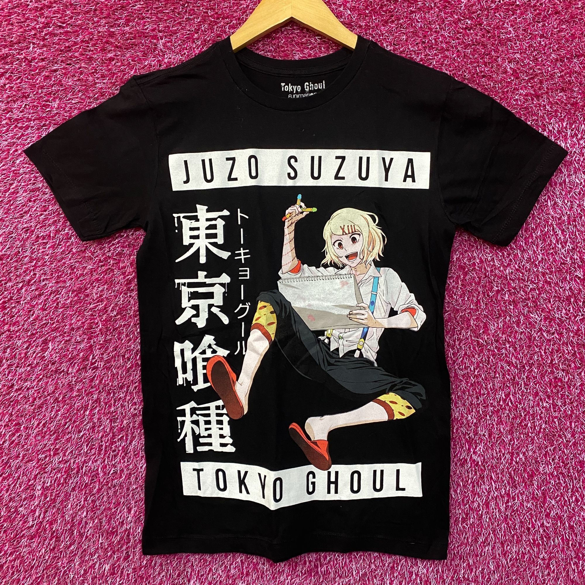 Anime Tokyo Ghoul Juzo Suzuya Anime T-Shirt Extra Small Size US XS / EU 42 / 0 - 1 Thumbnail