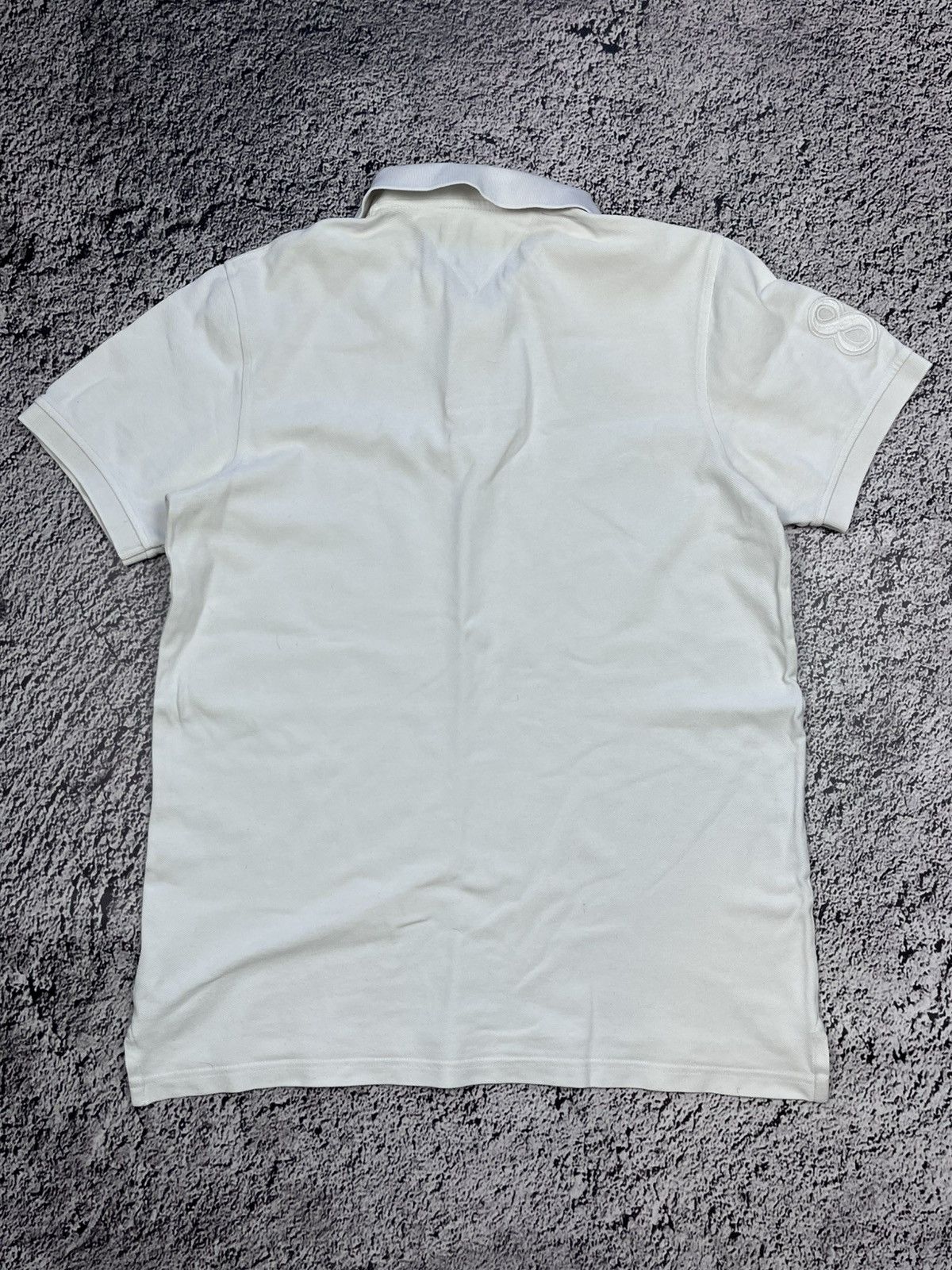 Tommy Hilfiger Vintage Y2K Tommy Hilfiger 85 logo white polo size XL Size US XL / EU 56 / 4 - 7 Thumbnail