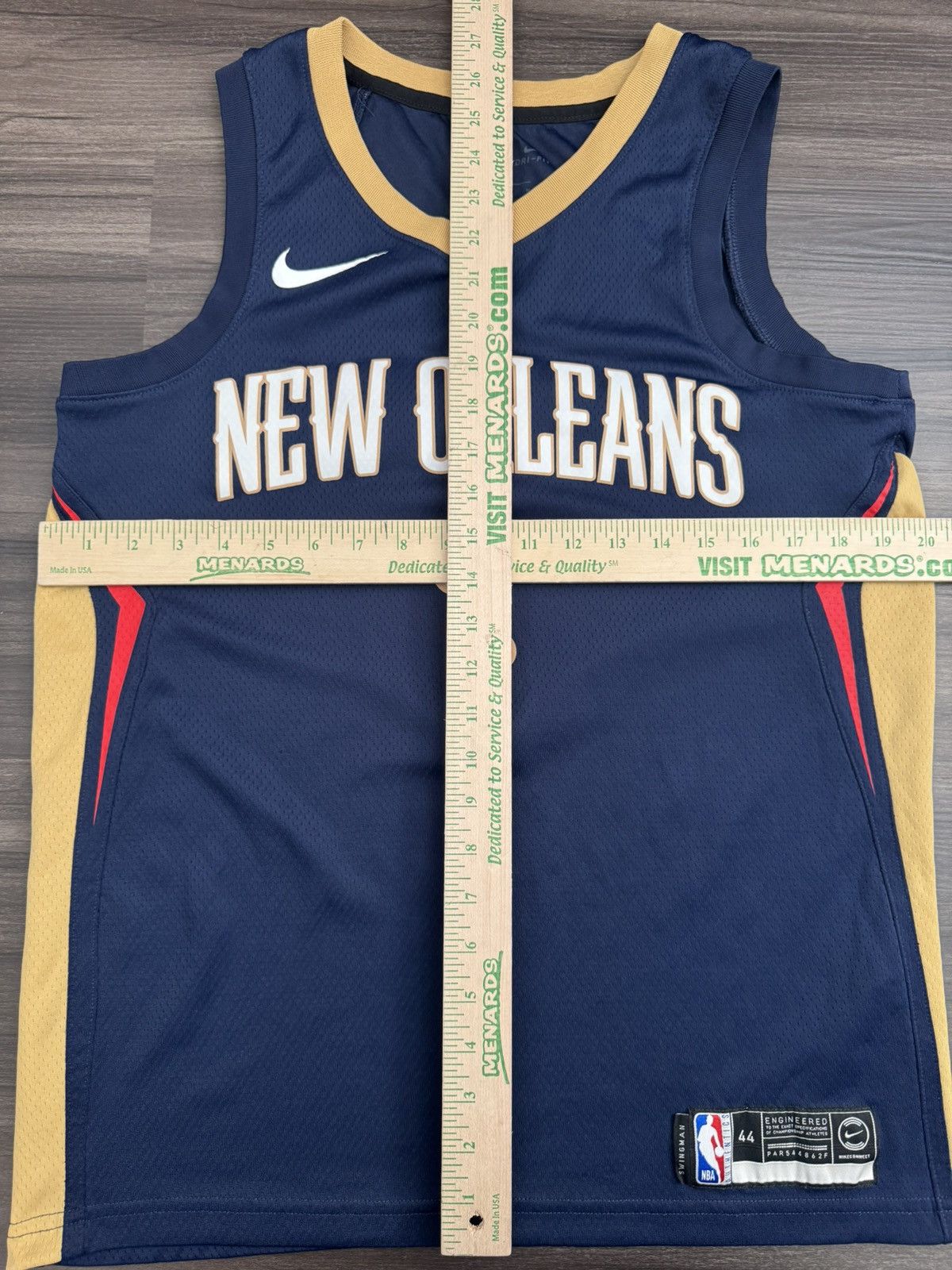 Nike New Orleans Pelicans Zion Williamson #1 NBA Swingman Jersey Size US M / EU 48-50 / 2 - 6 Thumbnail