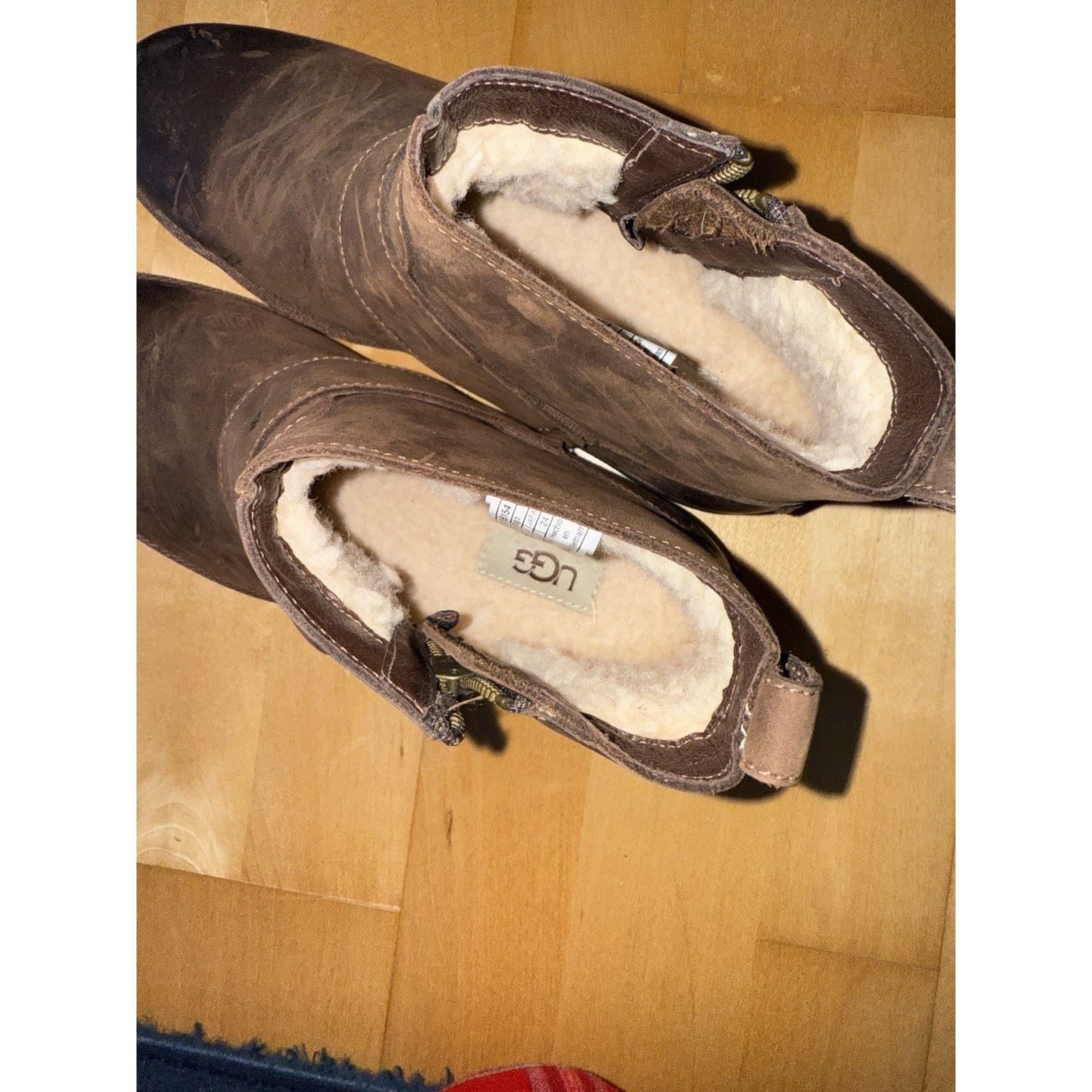 Ugg UGG CHEYNE WATERPROOF BOOTS LEATHER COCONUT SHELL Brown 7 Size US 7 / IT 37 - 7 Thumbnail