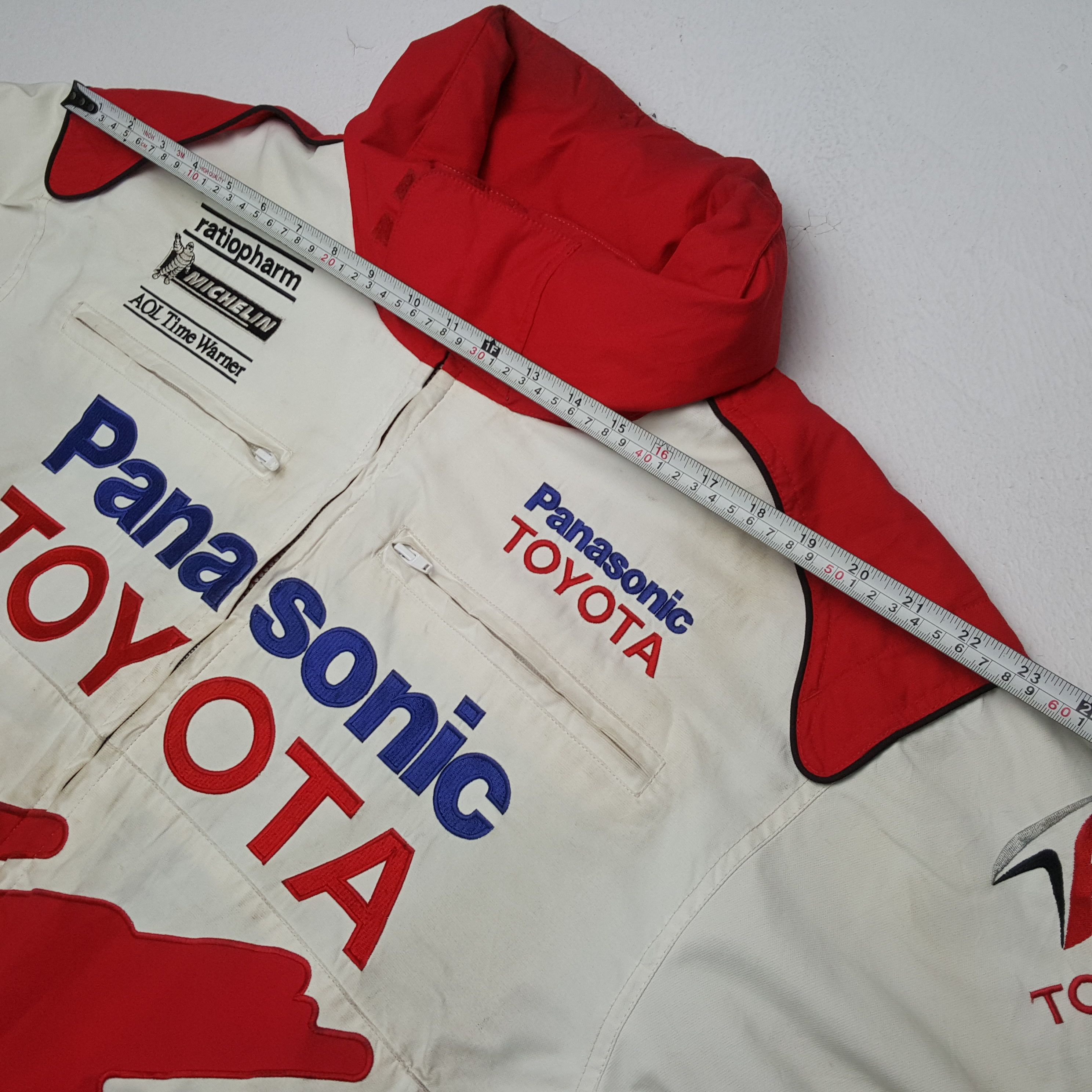 Japanese Brand × Vintage PANASONIC TOYOTA Japanese Motorsports Racing Jacket Style Size US XL / EU 56 / 4 - 5 Thumbnail