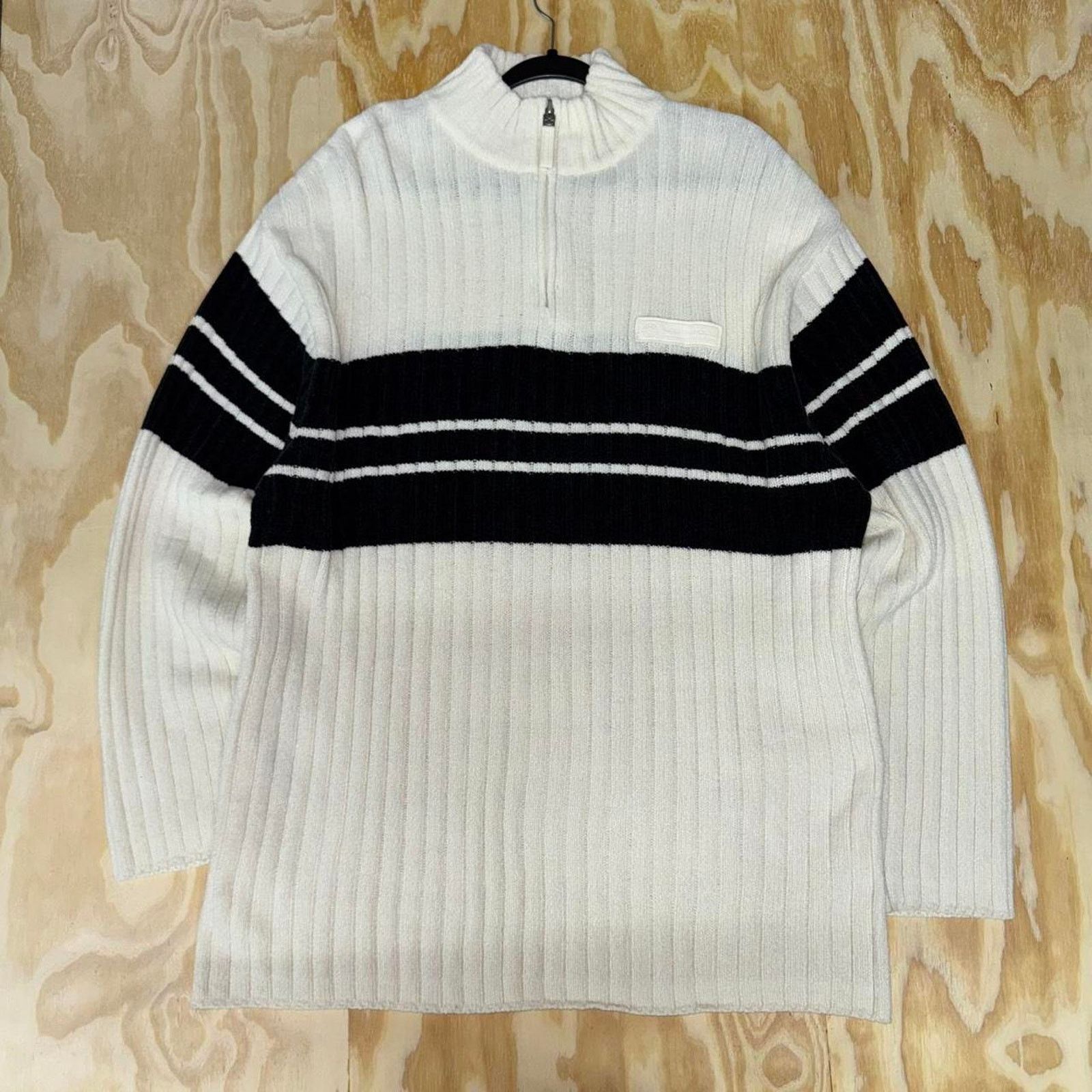 Southpole Vintage y2k south pole knitted quarter zip 2000s sweater Size US XL / EU 56 / 4 - 1 Thumbnail