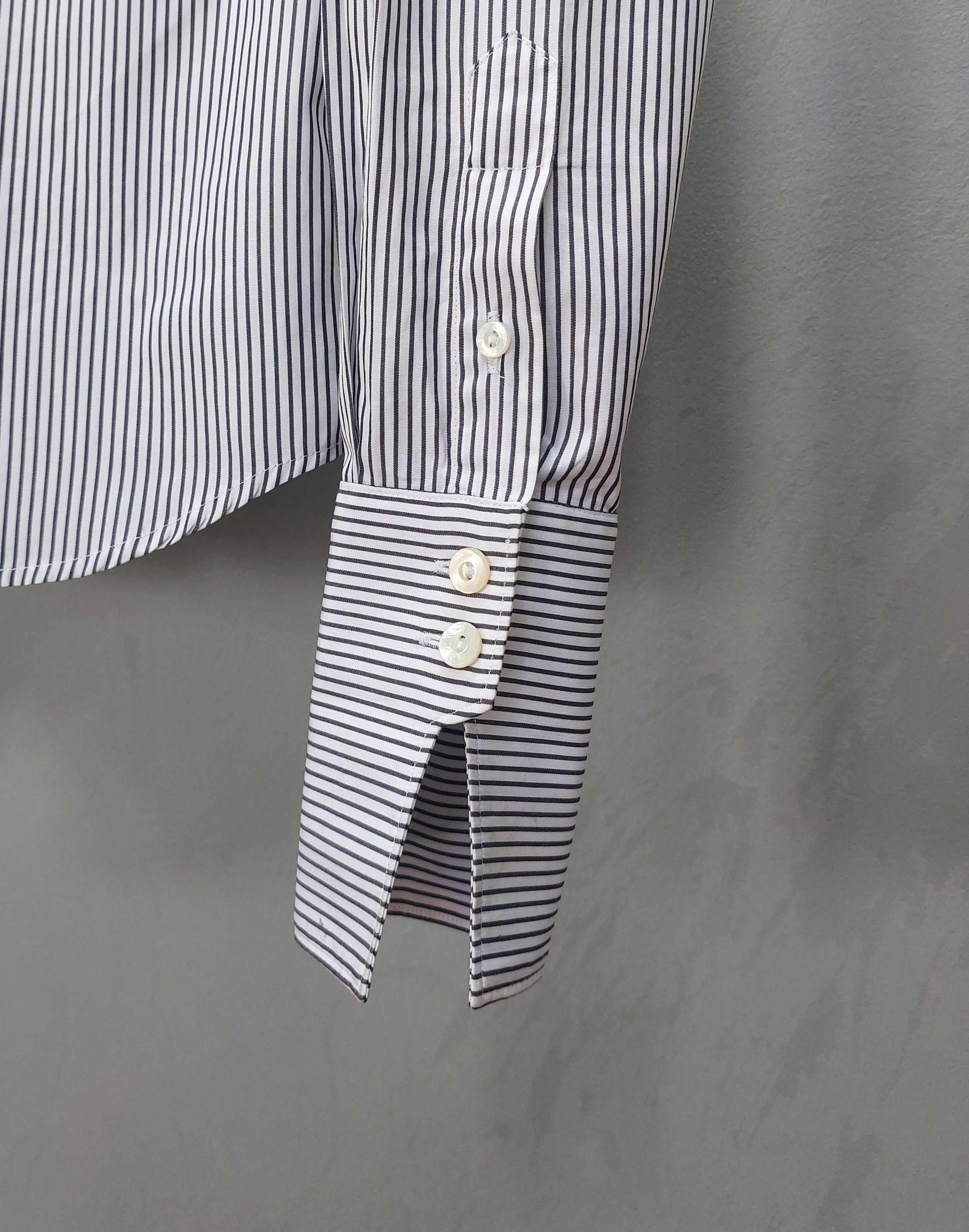 Jean Paul Gaultier Gaultier2 × Jean Paul Gaultier Black and White Stripes Size US S / EU 44-46 / 1 - 7 Thumbnail