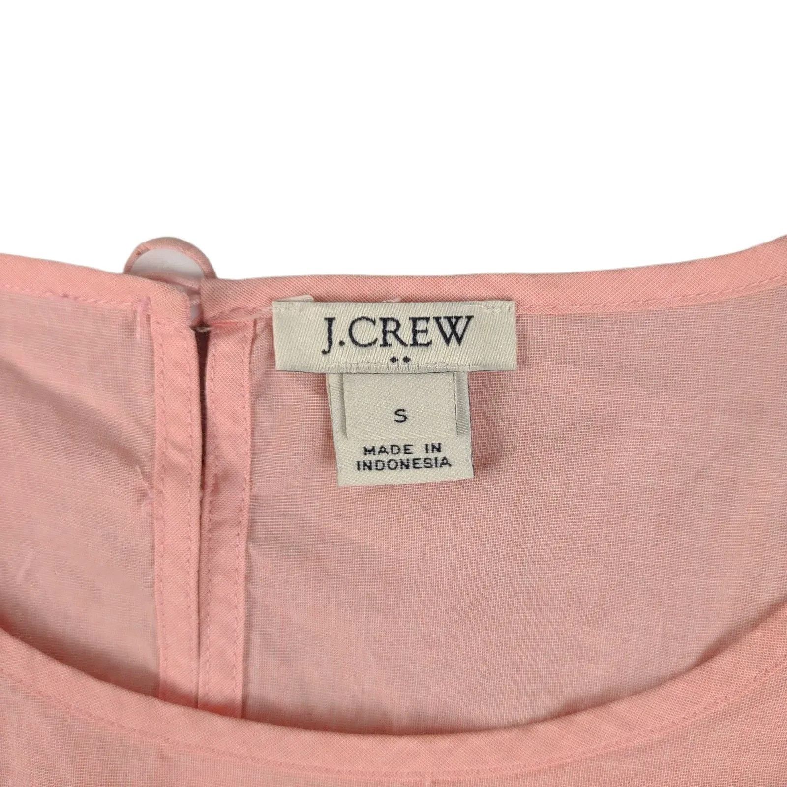 J.Crew J CREW Tie Flared Bell Sleeve Cotton Poplin Shirt Top Blouse Size S / US 4 / IT 40 - 4 Thumbnail