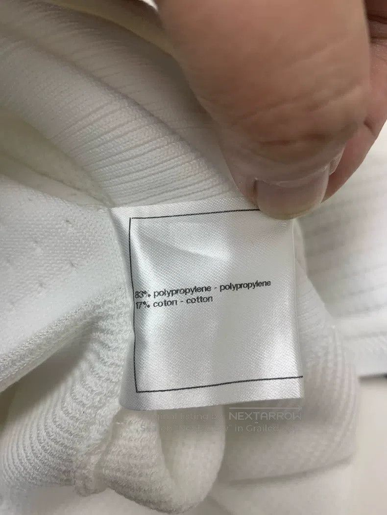 Chanel Chanel White simple classic sleeveless Size XS / US 0-2 / IT 36-38 - 6 Thumbnail