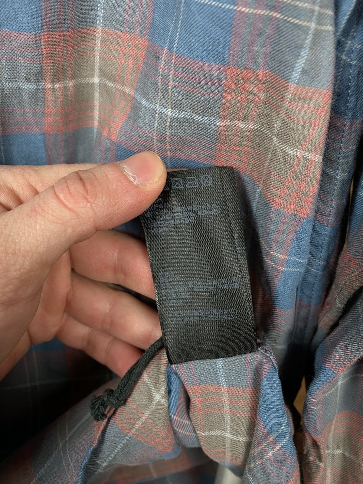 Allsaints 💋Vintage Shirt Button Up Allsaints Flannel Checkered Tee💋 Size US L / EU 52-54 / 3 - 12 Thumbnail