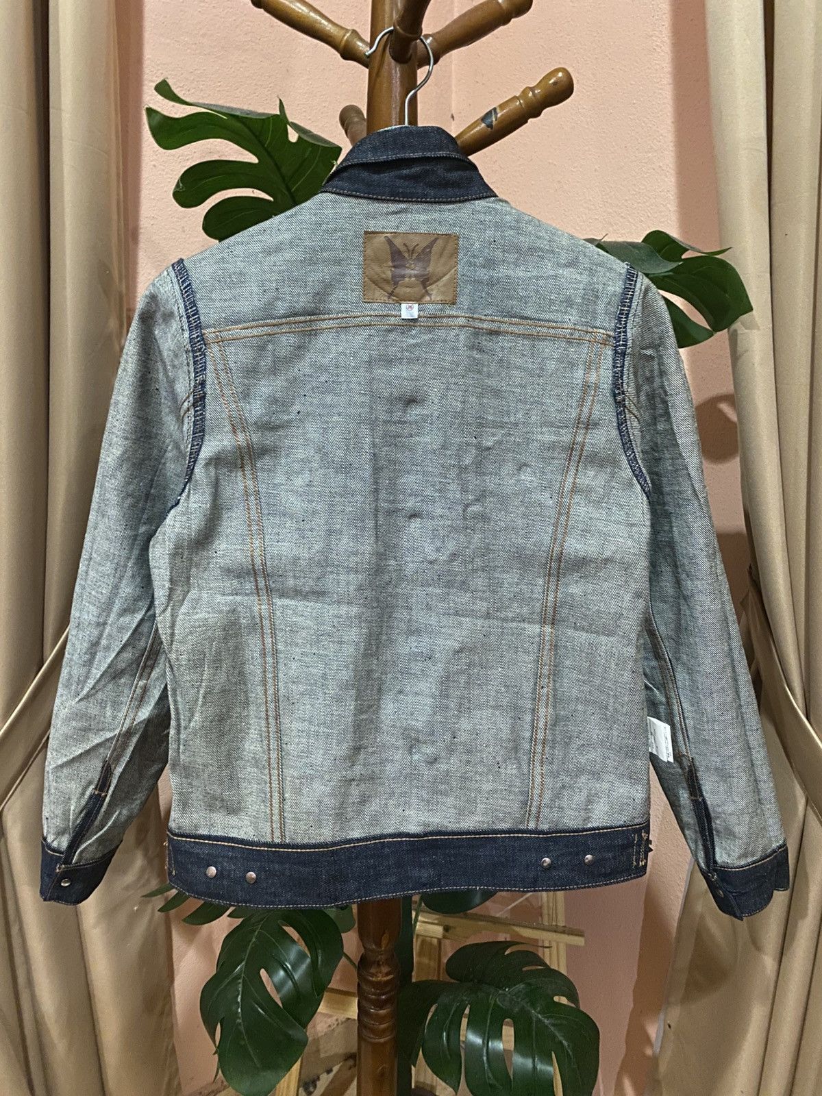 Chevignon Chevignon Vintage Selvedge Denim Jacket French Workwear Size US XXS / EU 40 - 13 Thumbnail
