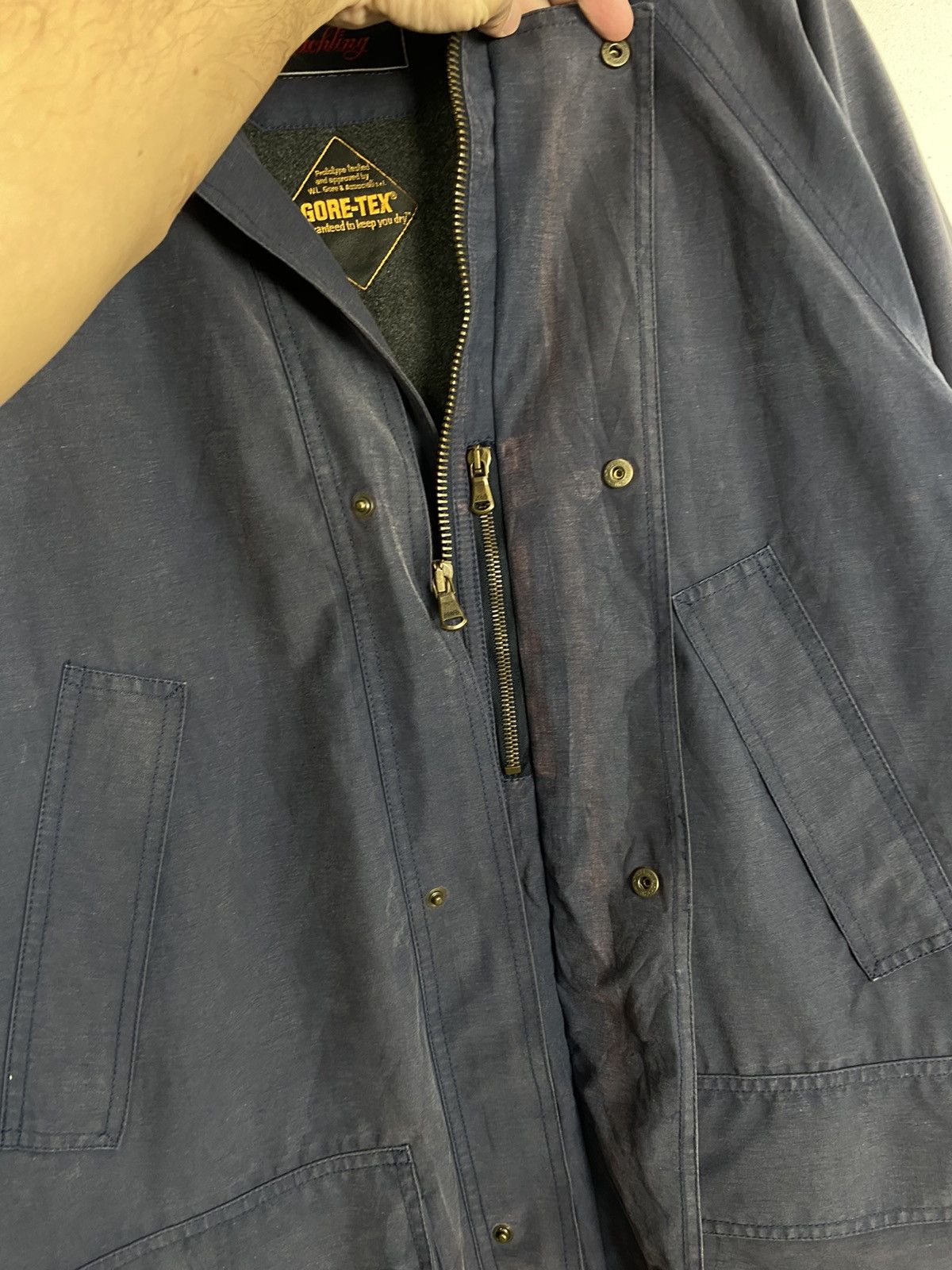 Paul & Shark Rare‼️ Vtg Paul & Shark Gore-Tex Yachting Jacket Lampo Zip Size US L / EU 52-54 / 3 - 13 Thumbnail