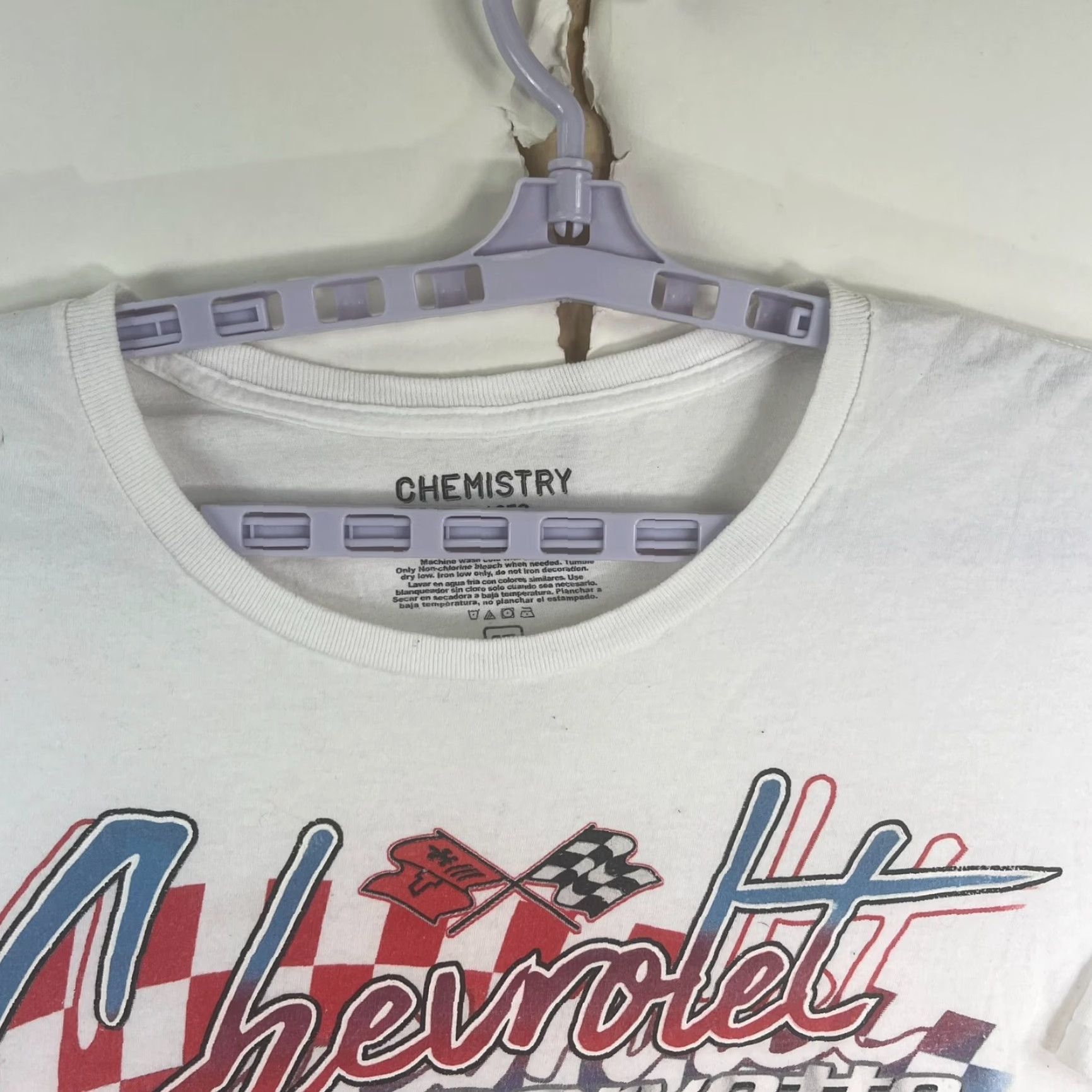 Alchemist Chevrolet Corvette T Shirt Graphic Mens 3XL Short Sleeve White Chemistry Tag Size US XXL / EU 58 / 5 - 4 Thumbnail