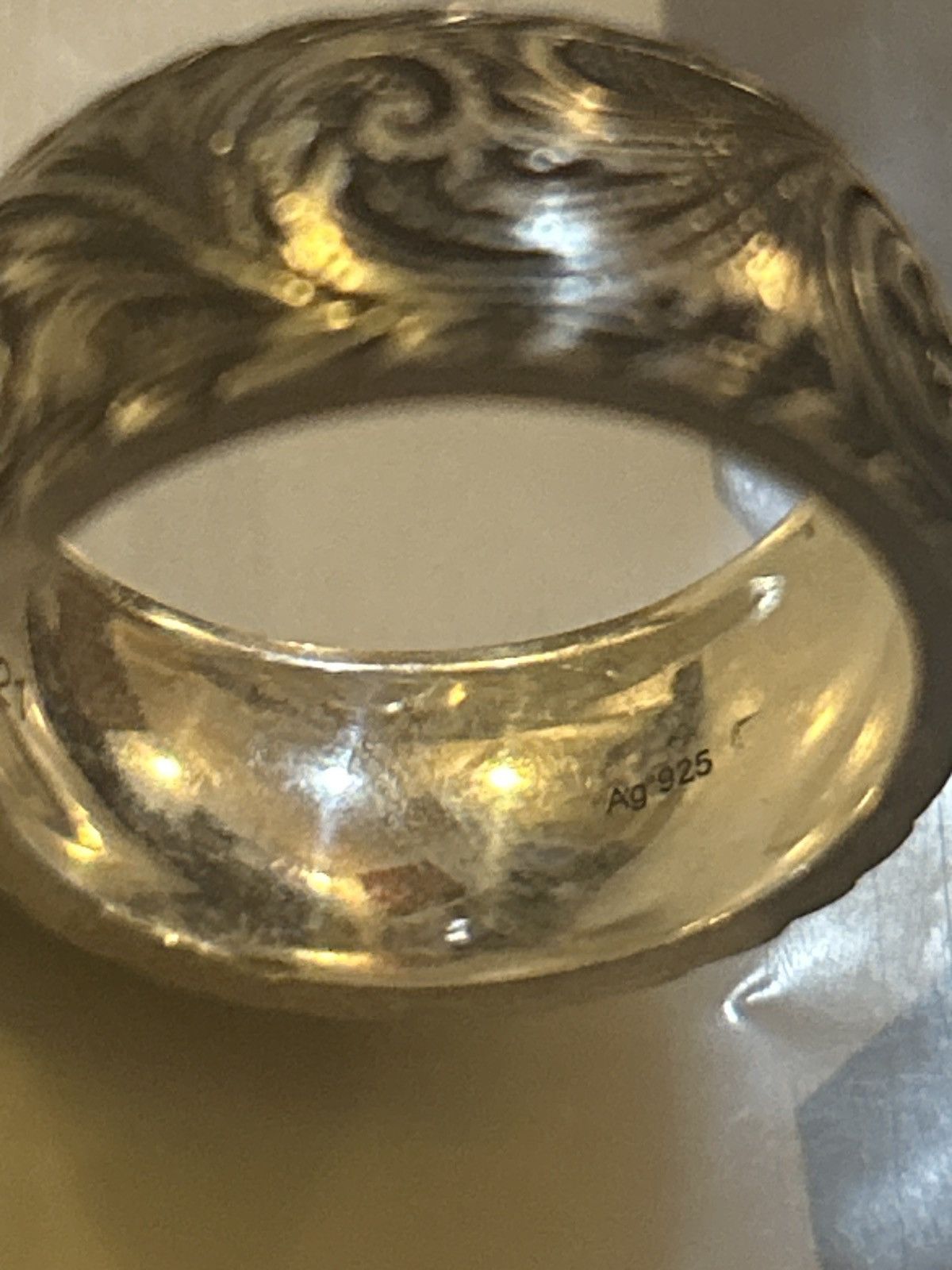 Gucci Gucci Feline Head Sterling Silver Ring US size 9.5 Size ONE SIZE - 4 Thumbnail