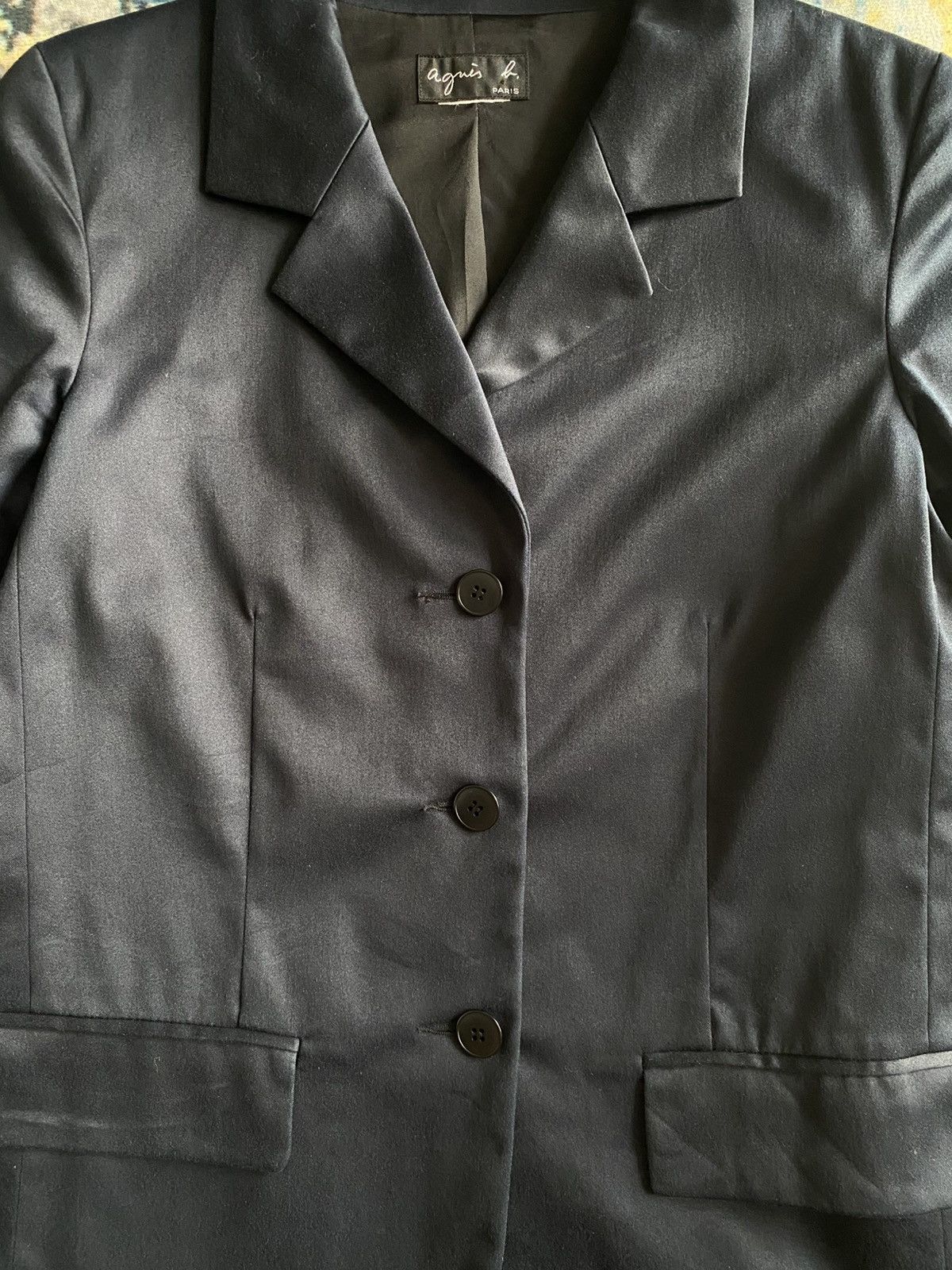 agnes b. Agnes B. Suit Jacket with 3 Buttons Size S / US 4 / IT 40 - 2 Thumbnail