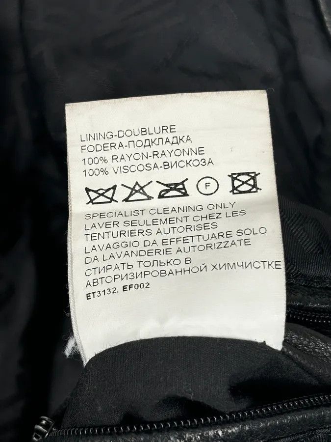 Dirk Bikkembergs AW2010 Bikkembergs Black Sheep Leather Bomber Jacket Size US S / EU 44-46 / 1 - 12 Thumbnail