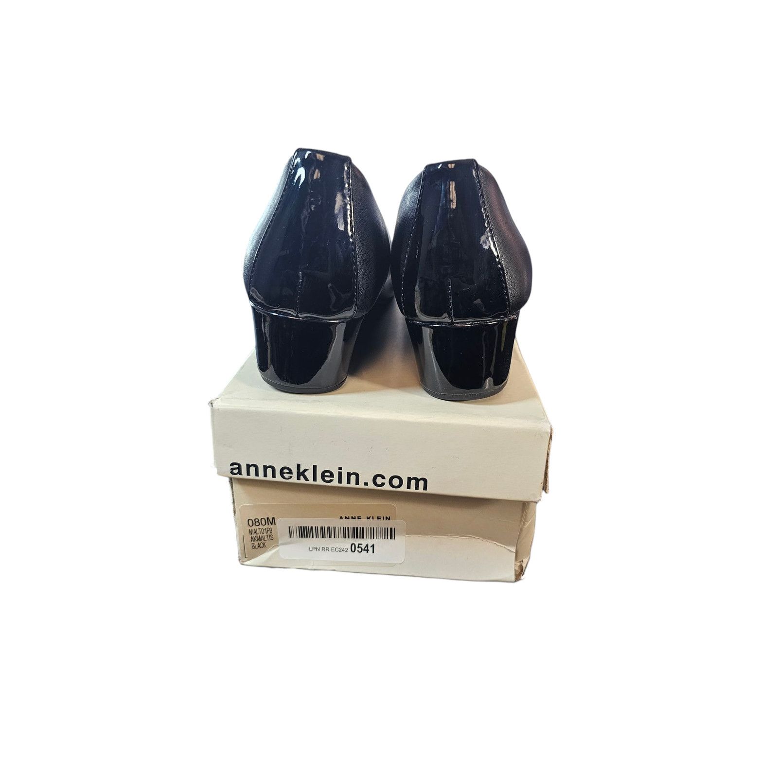 Anne Klein Anne Klein iFlex Black Slip-on Flats w Decorative Chain Sz 8 Size US 8 / IT 38 - 5 Thumbnail