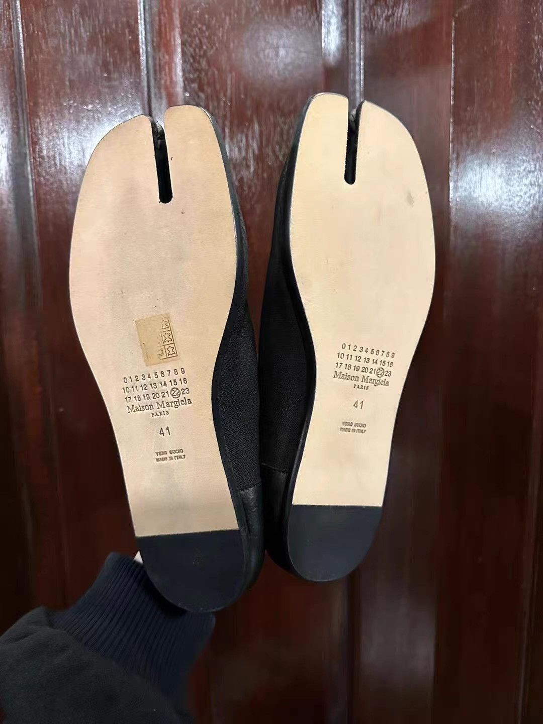 Maison Margiela Maison Margiela Men's Black Knit Sock-style Tabi Boots Ｑ25 Size US 8 / EU 41 - 5 Thumbnail