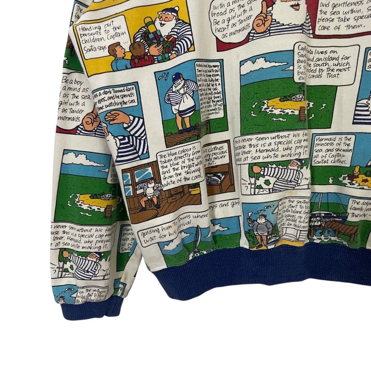 Cartoon Network Vintage 90s Captain Santa Club Sweatshirt Size US XL / EU 56 / 4 - 10 Thumbnail