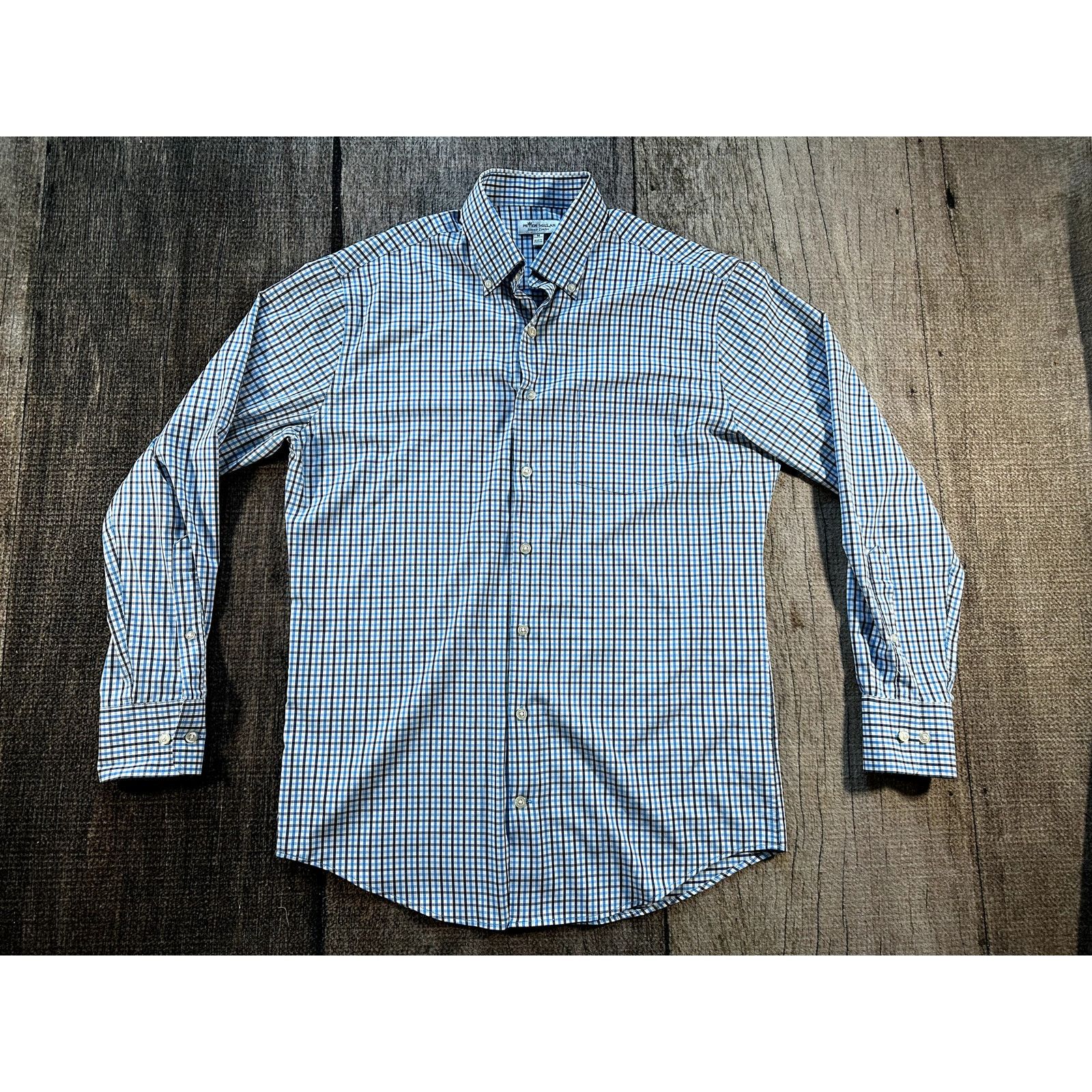 Peter Millar Peter Millar Summer Comfort Blue Black Mens Long Sleeve Lrg Size US L / EU 52-54 / 3 - 1 Thumbnail