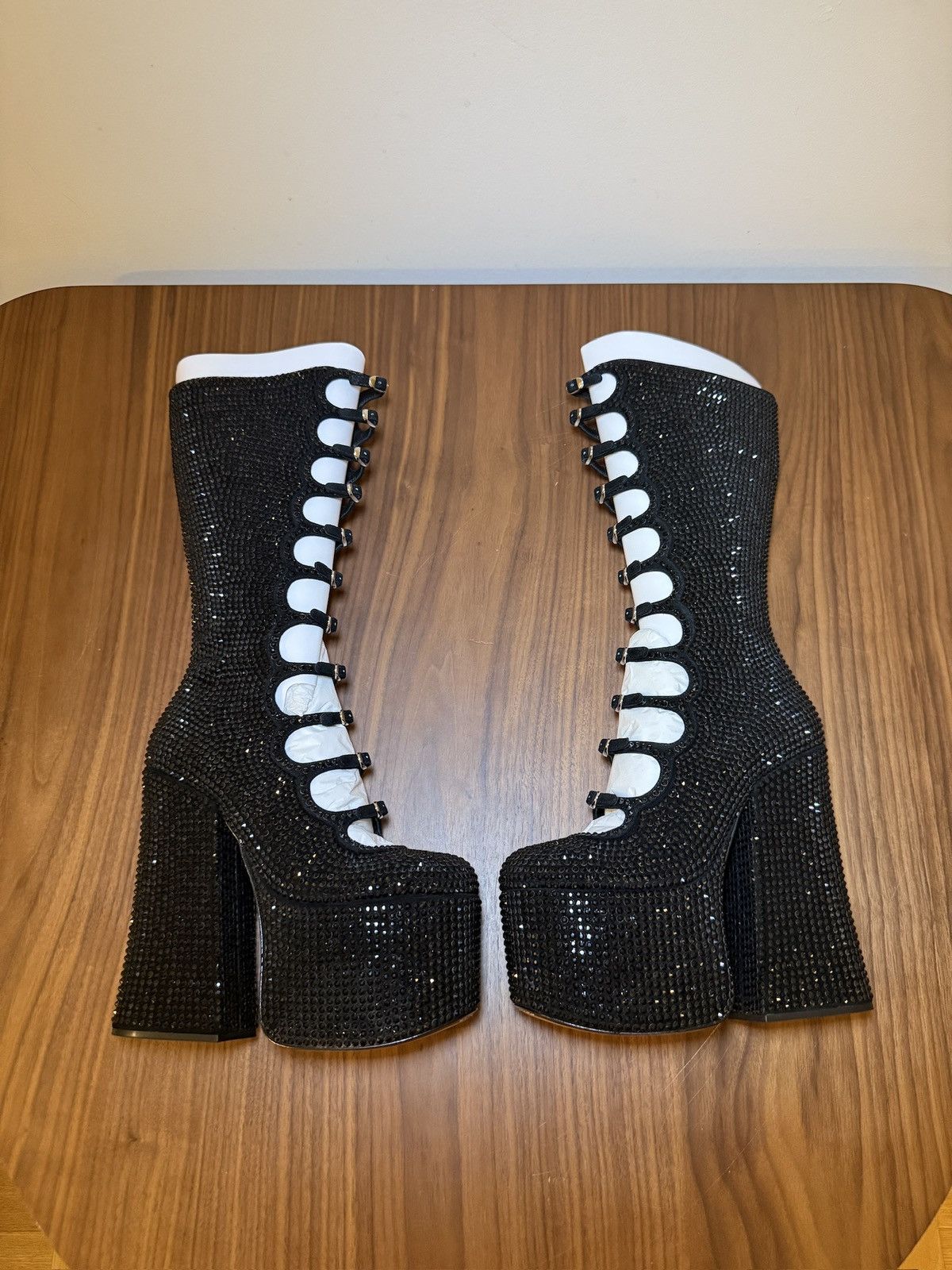 Marc Jacobs Marc Jacob’s Rhinestone Kiki Boots Women’s EU 6/US 6 Size US 6 / IT 36 - 14 Thumbnail