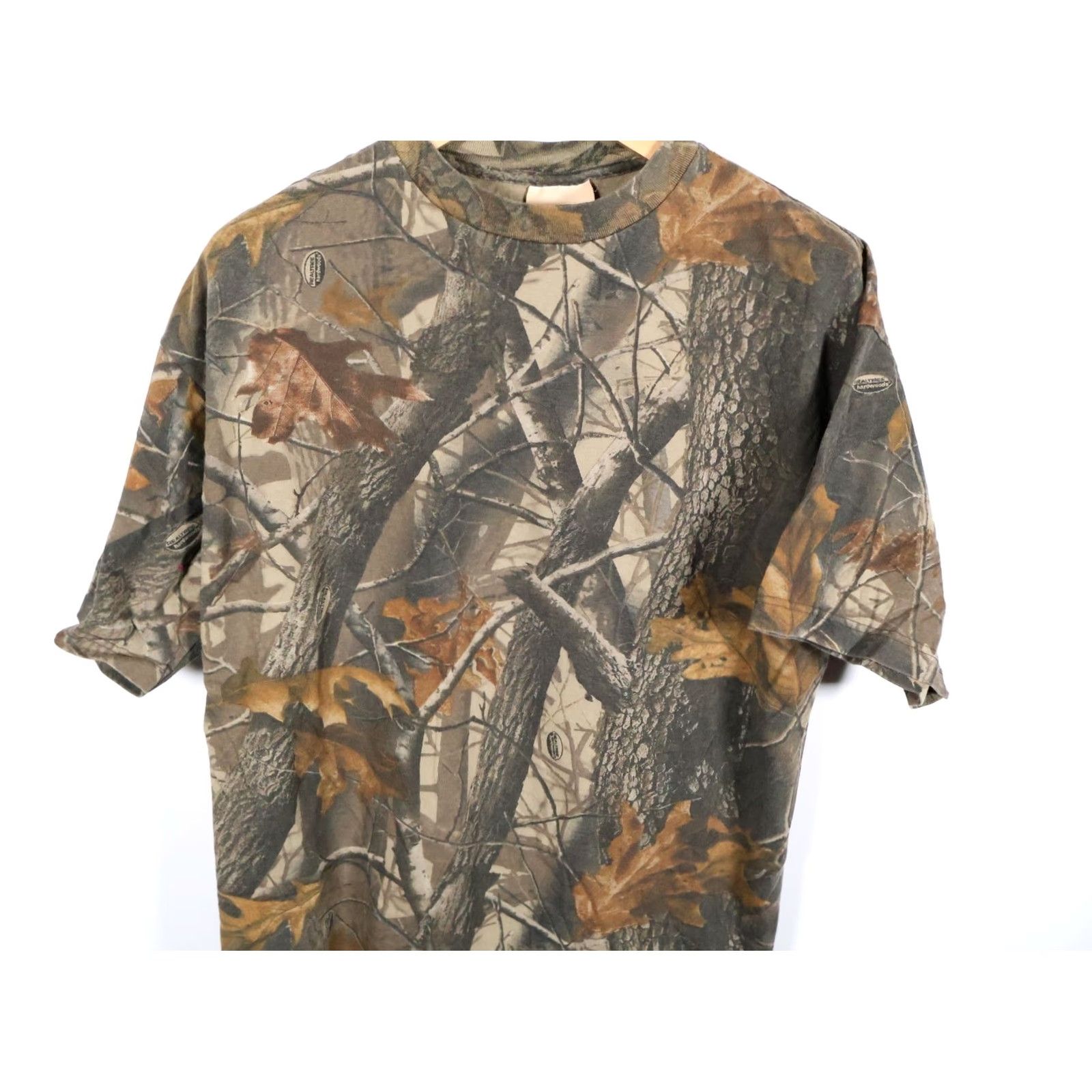 Realtree Pella T-Shirt Men 2XL Camouflage RealTree Brown 100% Cotton Vintage VTG Nature Outdoor Short Sleeve Crew Neck Mens Size US XXL / EU 58 / 5 - 5 Thumbnail