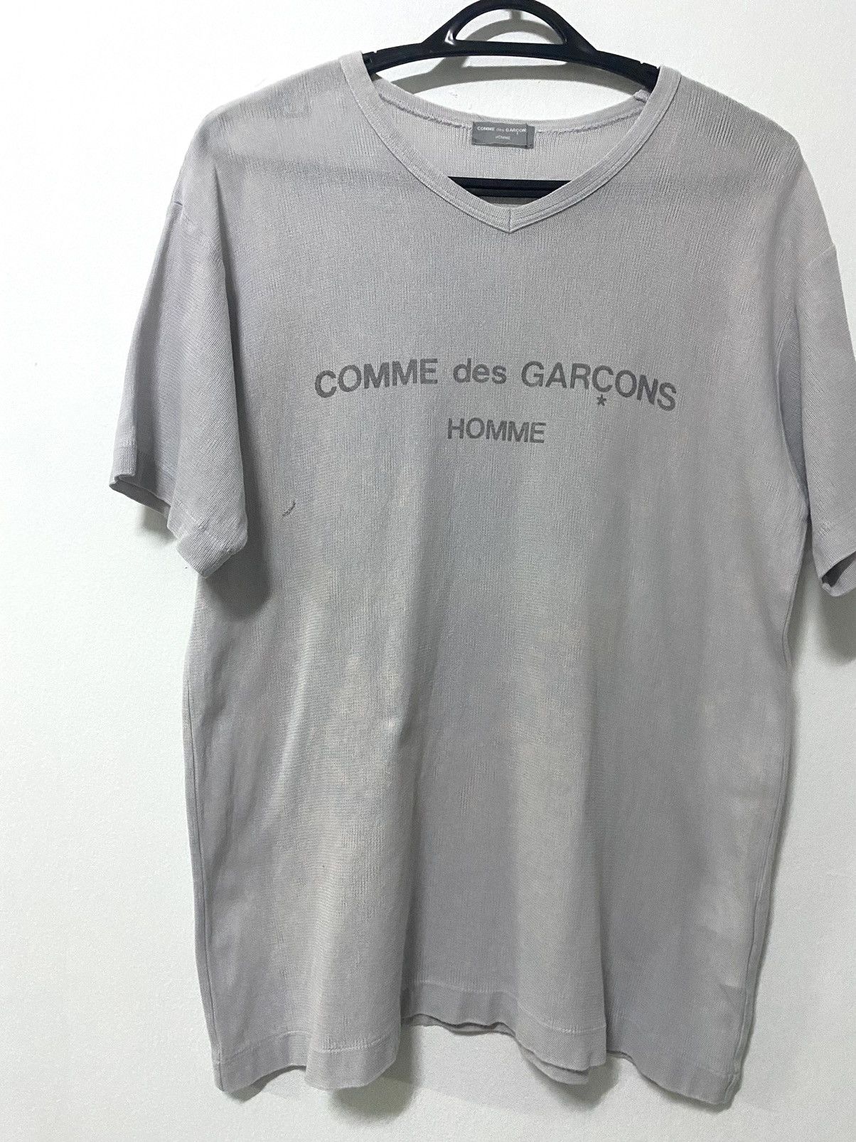 Comme des Garcons AD1996 Rare Vintage comme des garcons Homme V-Neck Size US M / EU 48-50 / 2 - 3 Thumbnail