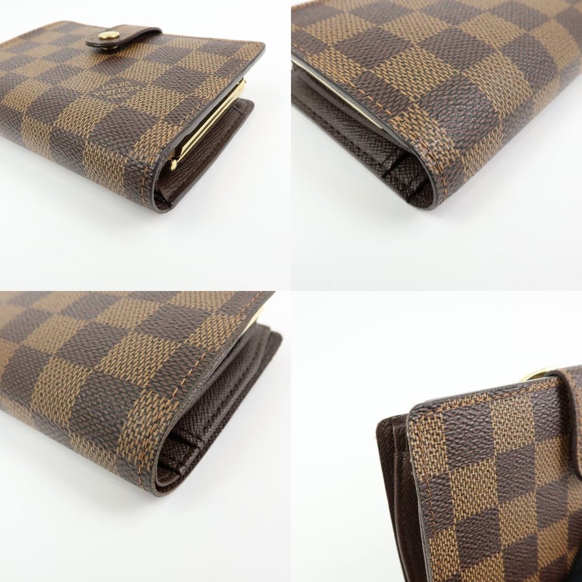 Louis Vuitton Louis Vuitton Ebene Porte Monnaie Billets Viennois Wallet Size ONE SIZE - 4 Thumbnail