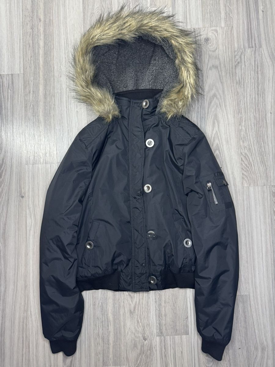 Japanese Brand Vintage Y2K faux fur jacket Ifsixwasnine LGB Goa style Size US S / EU 44-46 / 1 - 4 Thumbnail